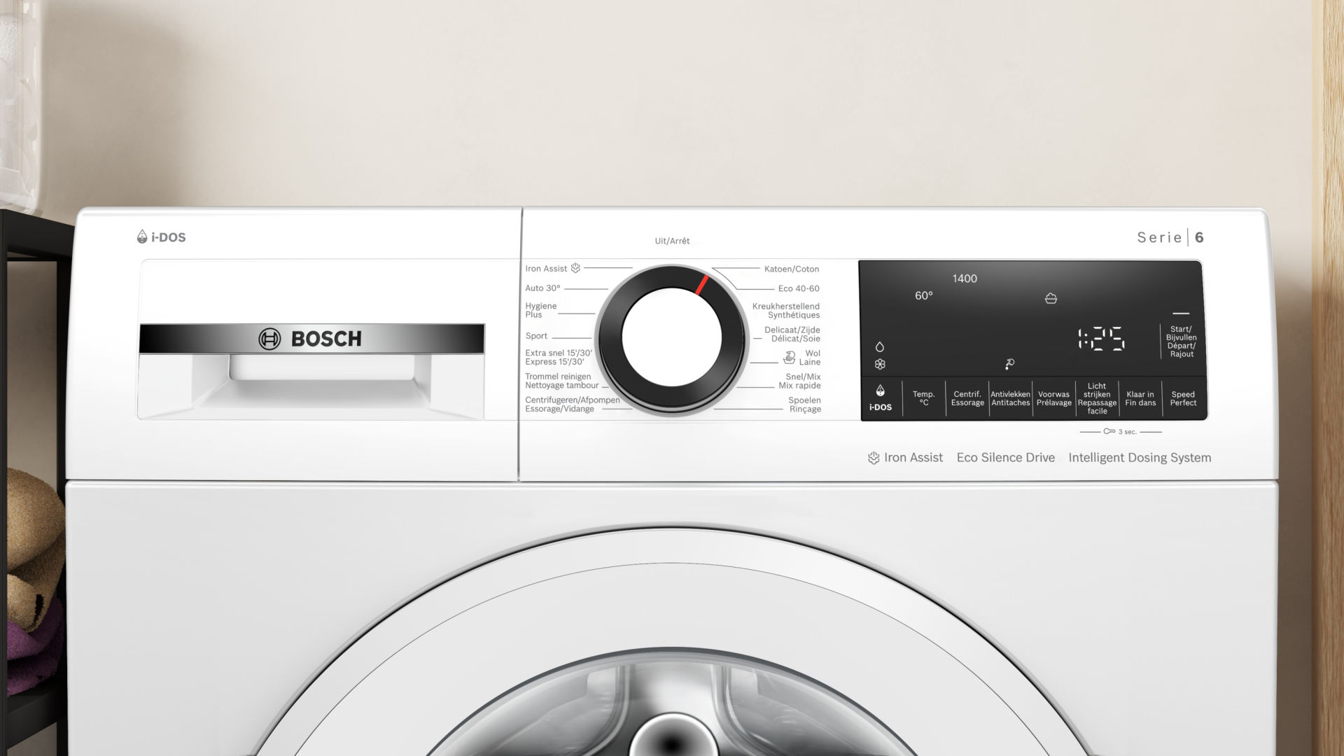 BOSCH SERIE 6 Wasmachine 9 kg - WGG244FAFG