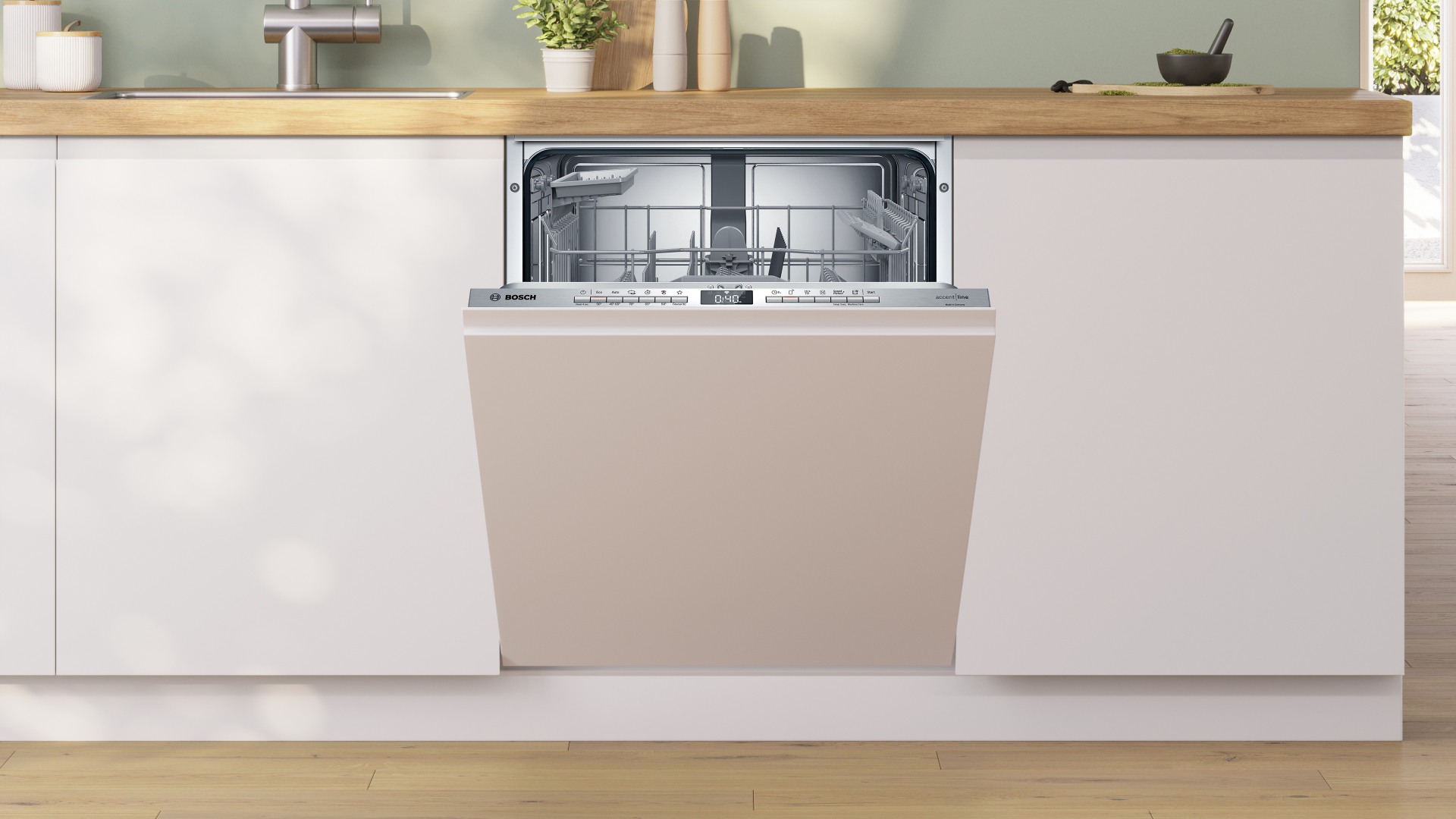 BOSCH SERIE 4 vaatwasser volledig integreerbaar - SBH4HB808E