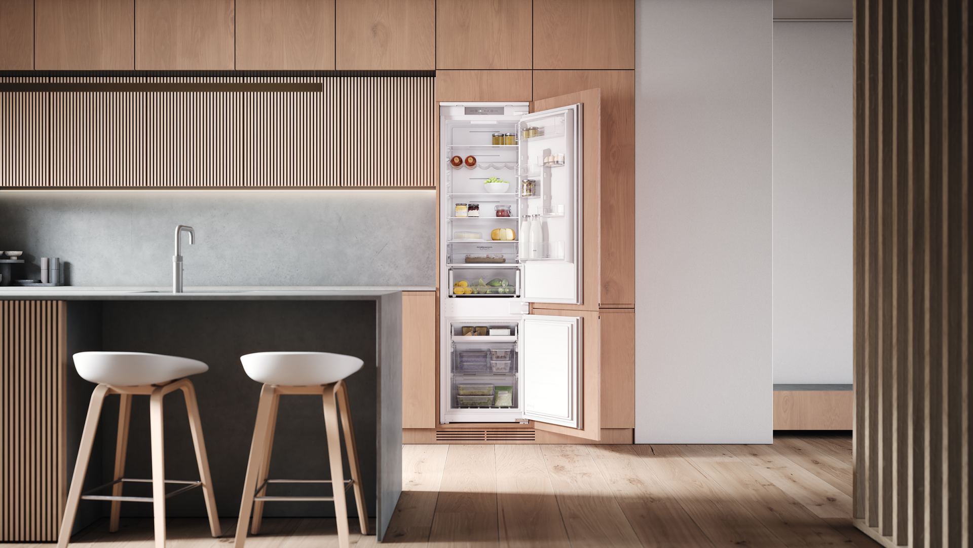 ATAG koel-/vriescombinatie - 194cm - KS37194DN