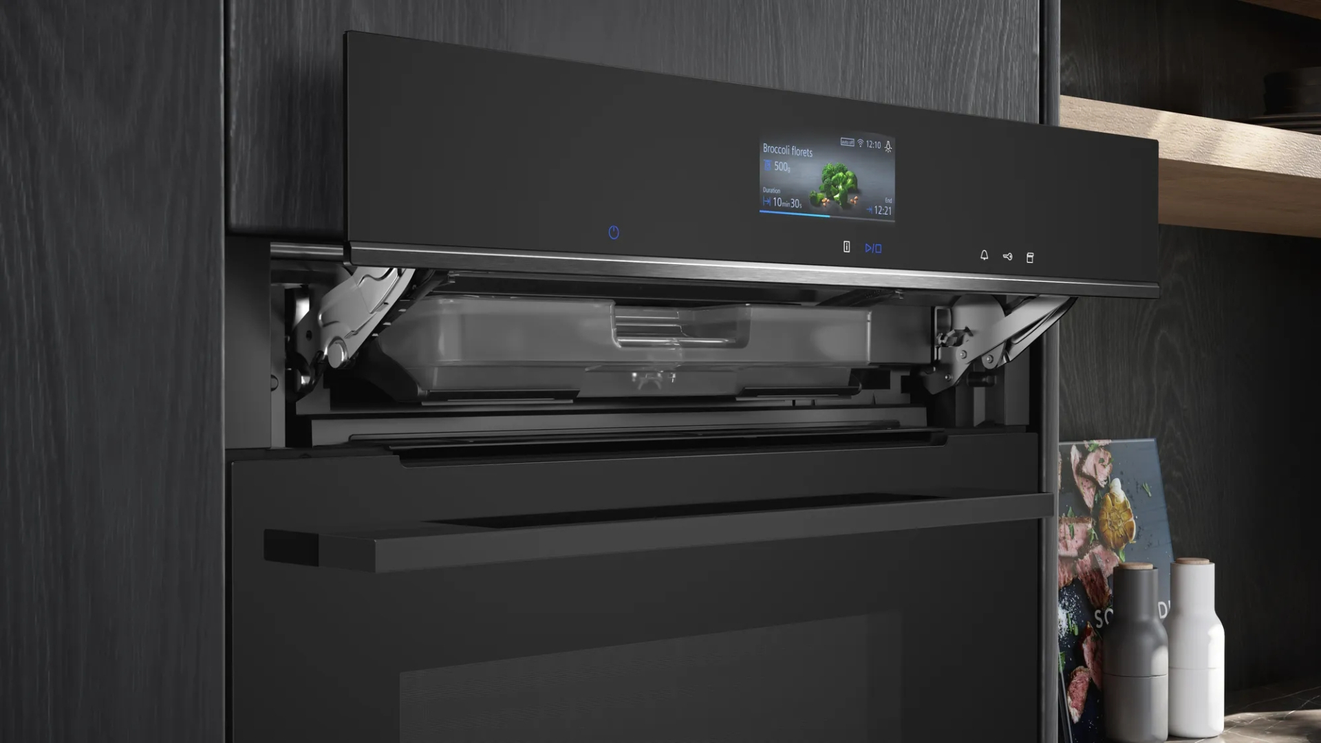 SIEMENS IQ700 multifunctionele oven met stoom - 45cm - CS736G1B2