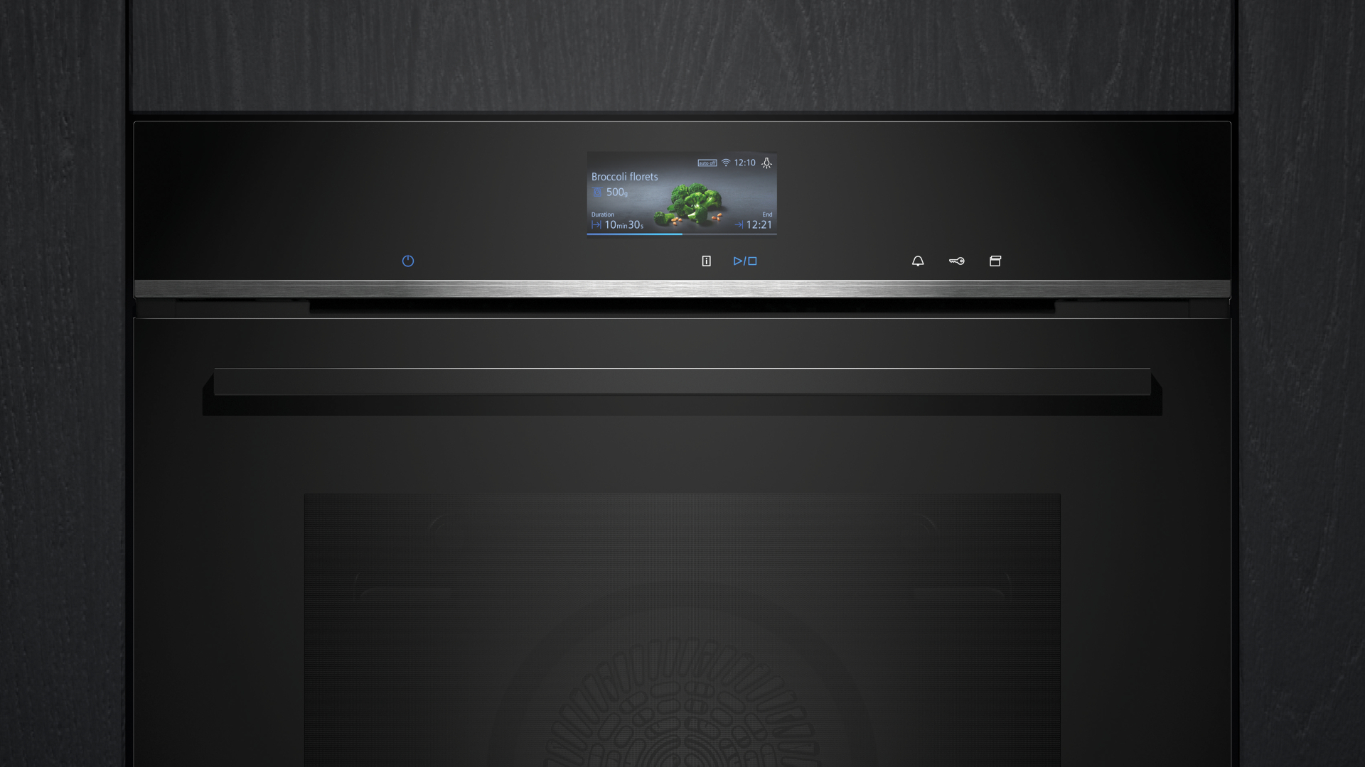 SIEMENS IQ700 multifunctionele oven met stoomtoevoeging - 60cm - HR776G3B1
