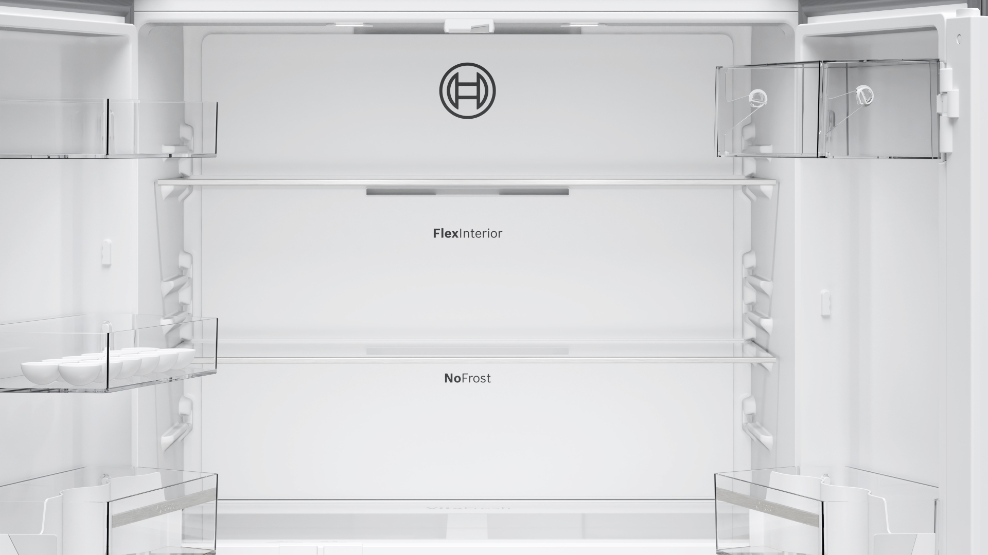 BOSCH SERIE 4 side-by-side - 183cm - KFN96VPEA