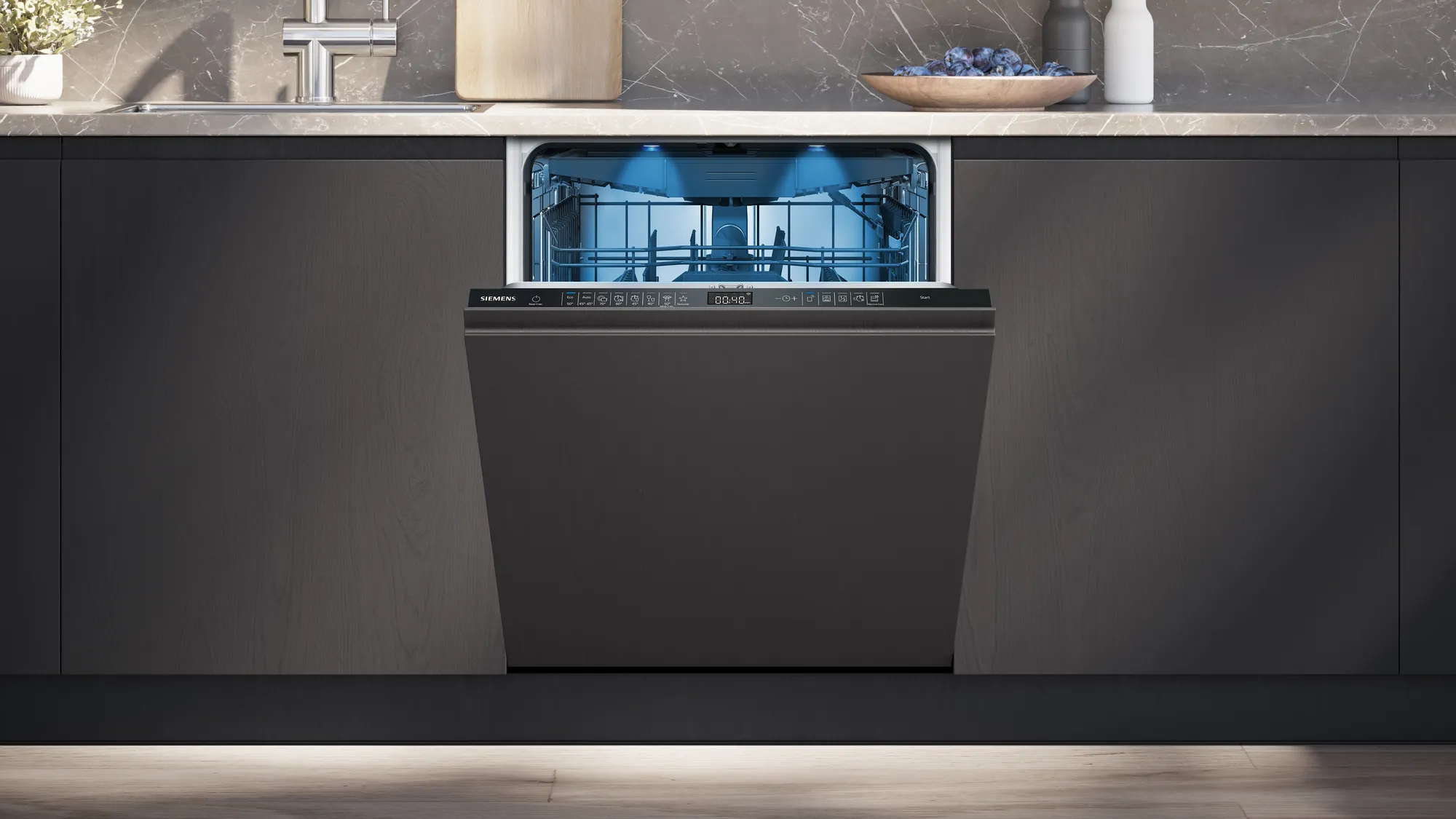 SIEMENS iQ500 vaatwasser volledig integreerbaar - SN95EX12CE