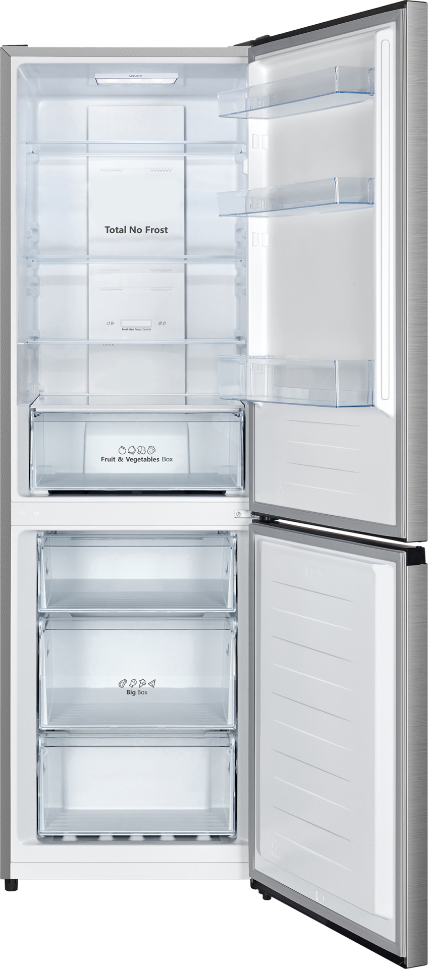 HISENSE vrijstaande koel-/vriescombinatie - 186cm - RB390N4BCC