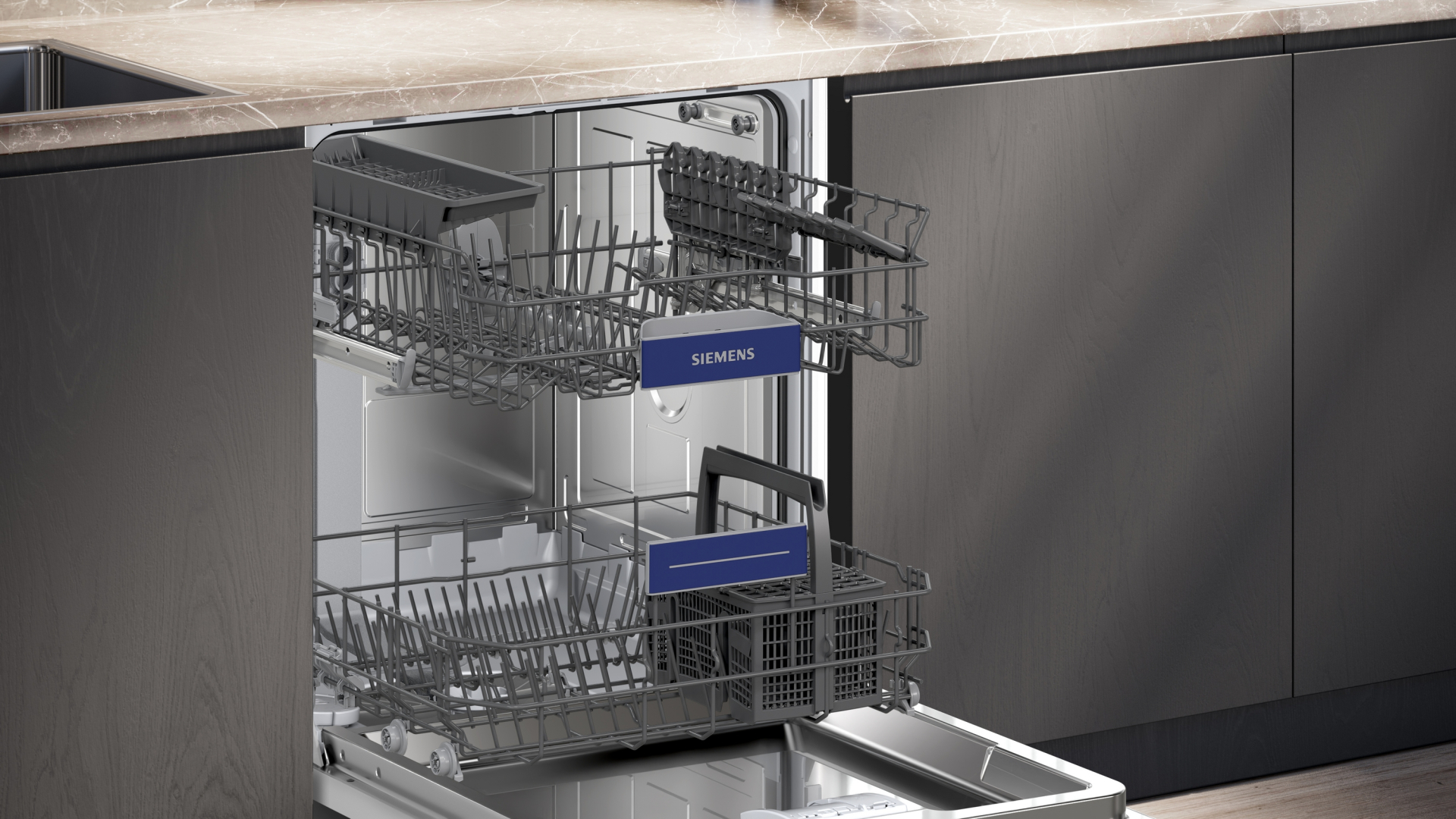 SIEMENS IQ300 vaatwasser volledig integreerbaar - SN63HX09UE