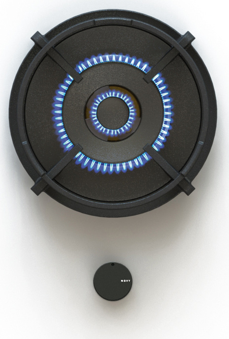 NOVY gaskookplaat - domino - 56034