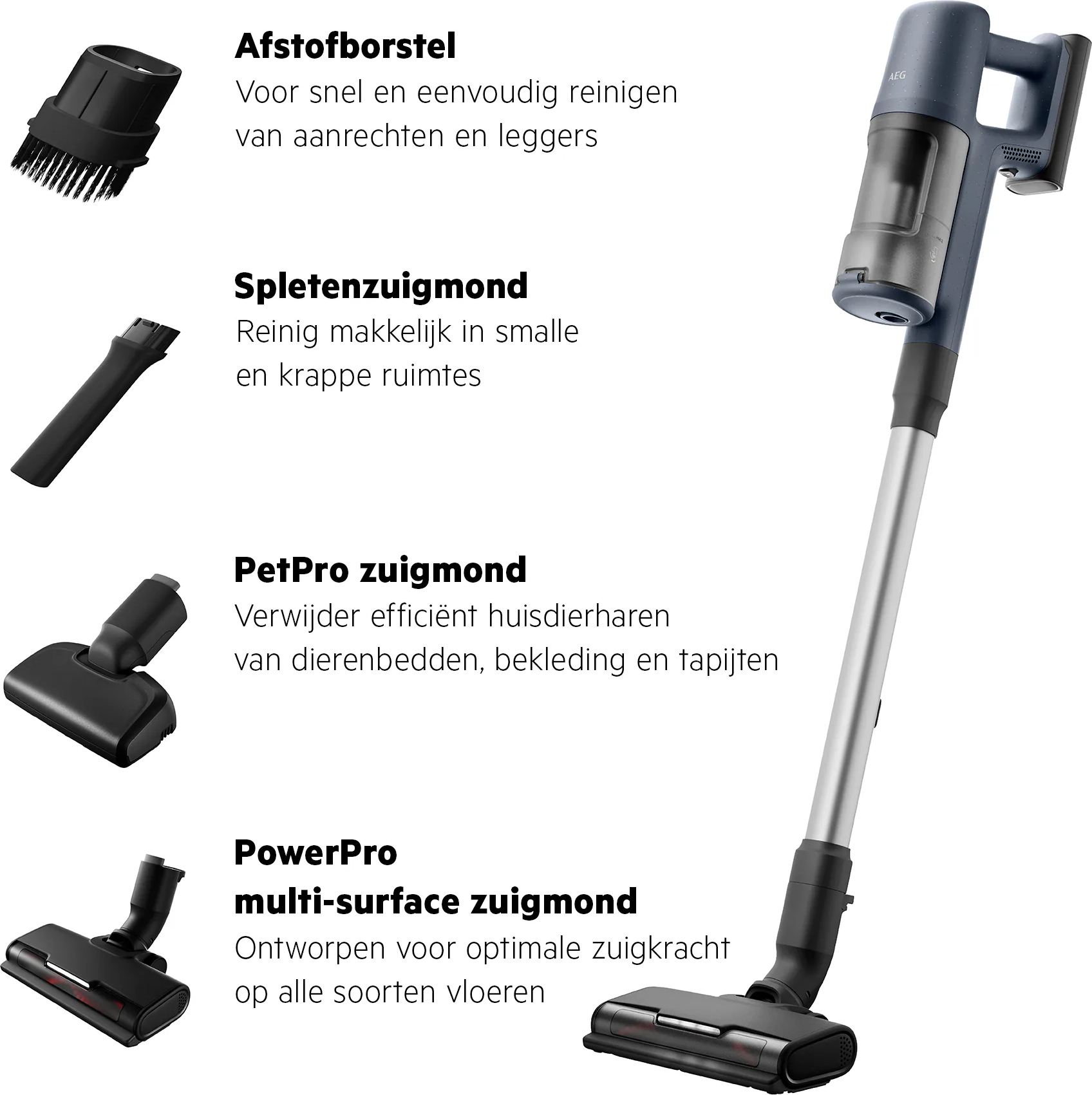 AEG steelstofzuiger - AP61AB21DB