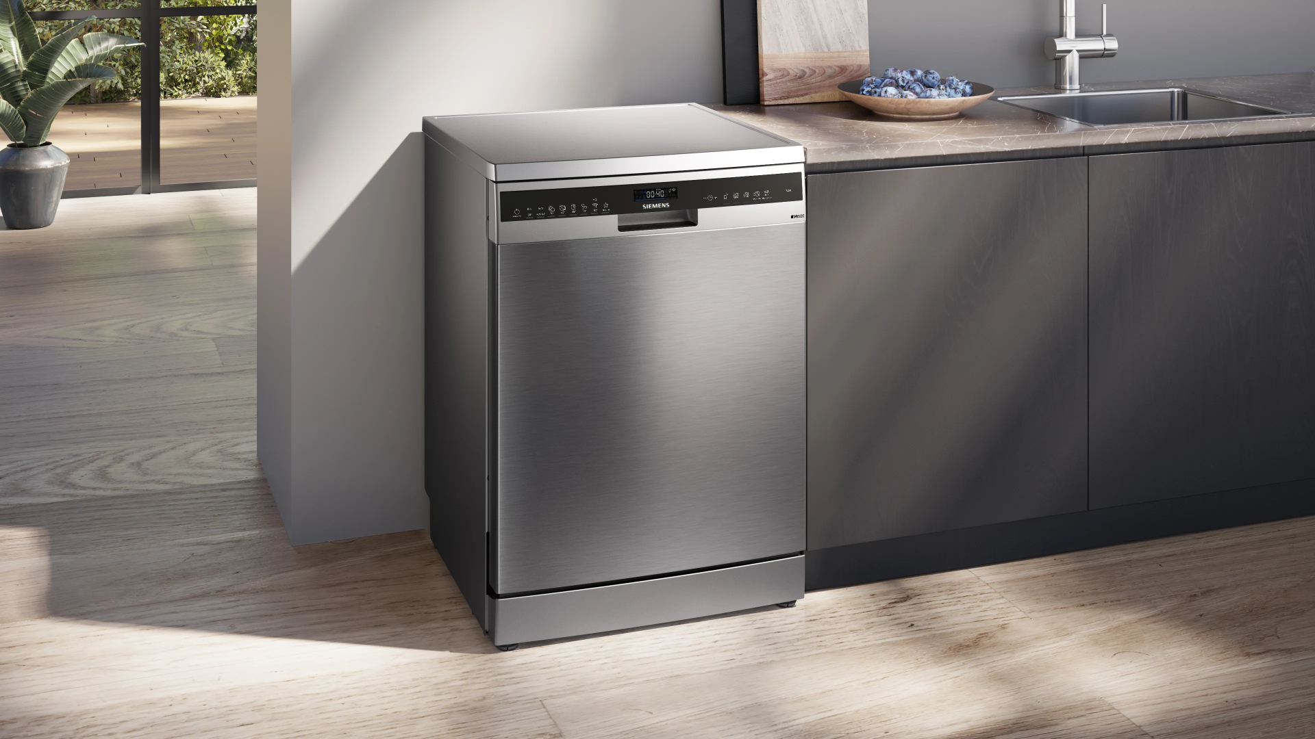 SIEMENS iQ500 vrijstaande vaatwasser - SN25EI13CE