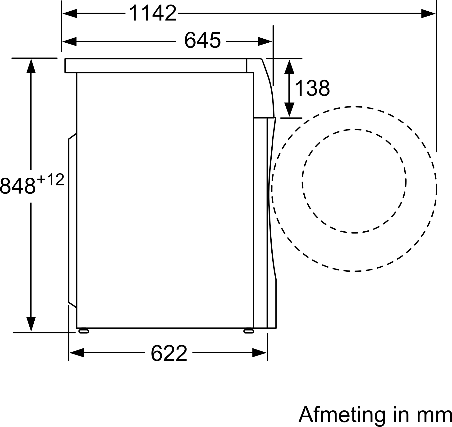 SIEMENS IQ700 was- droogcombinatie - WN54C2A0EU