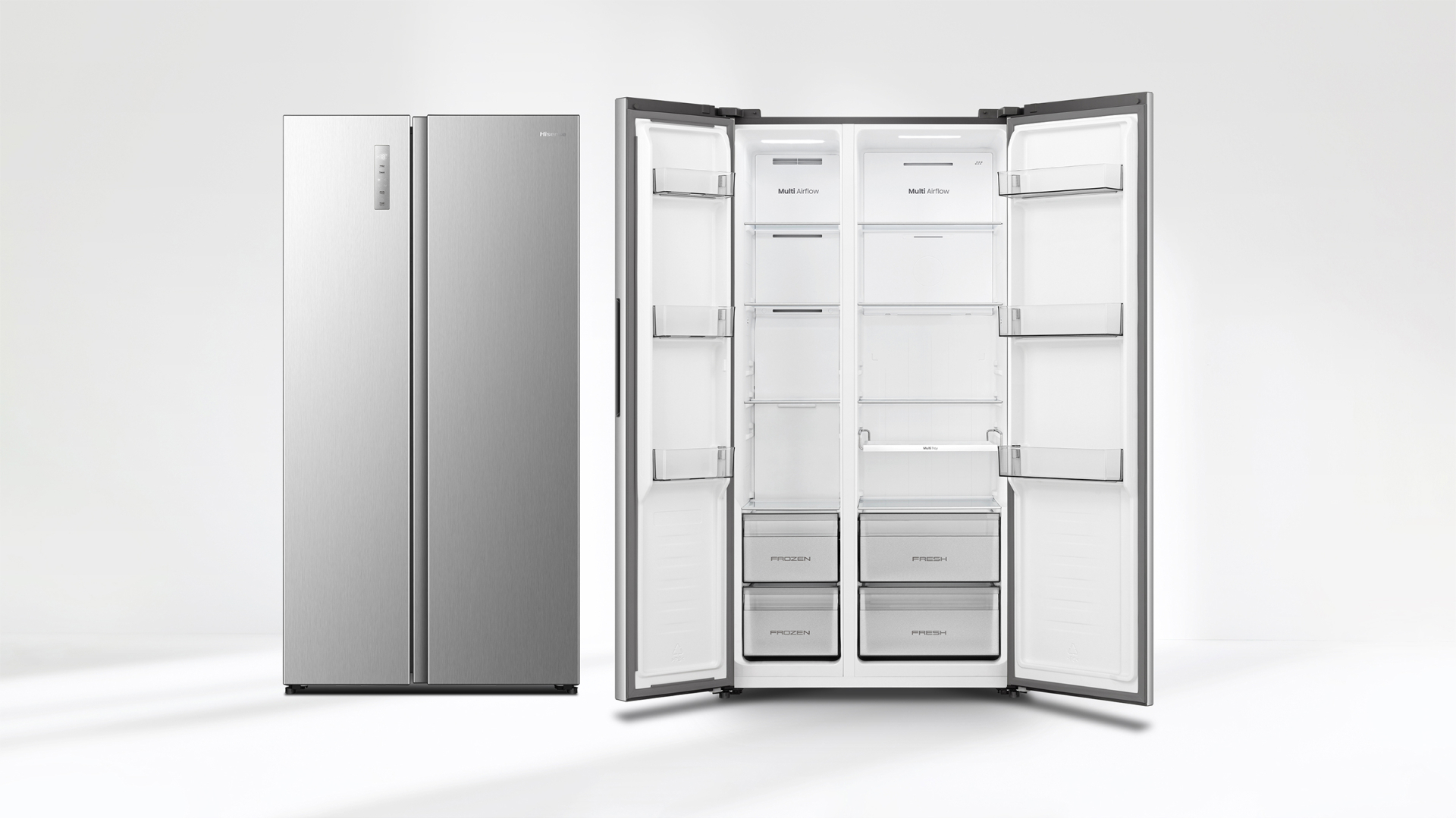 HISENSE side-by-side - 178cm - RS3P558NEID