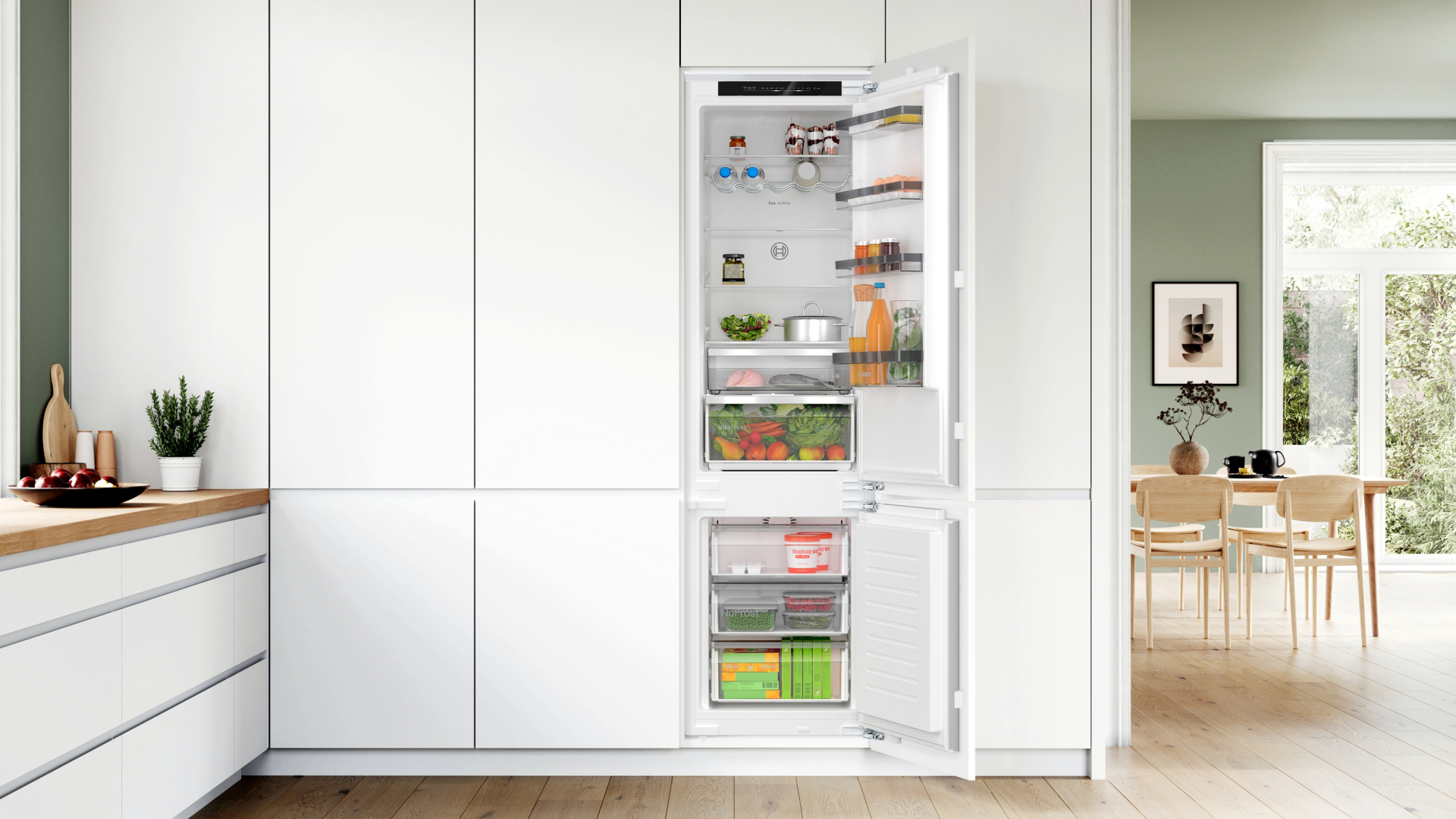BOSCH SERIE 4 koel-/vriescombinatie - 194cm - KIN96VFD0