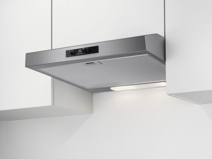 ELECTROLUX 300 onderbouw dampkap - 60cm - EFU216S