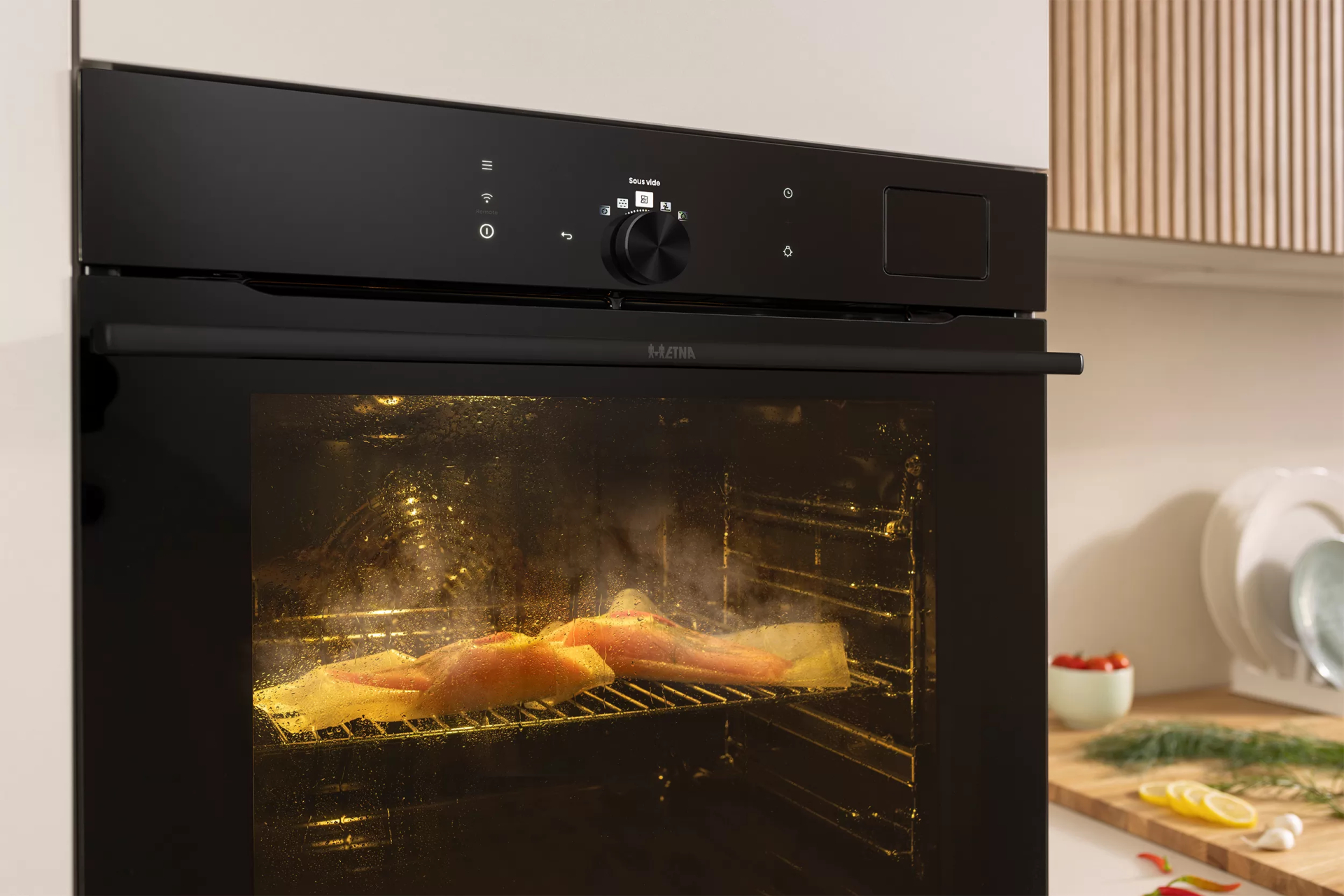 ETNA multifunctionele oven met stoom - 60cm  - OFS956ZG