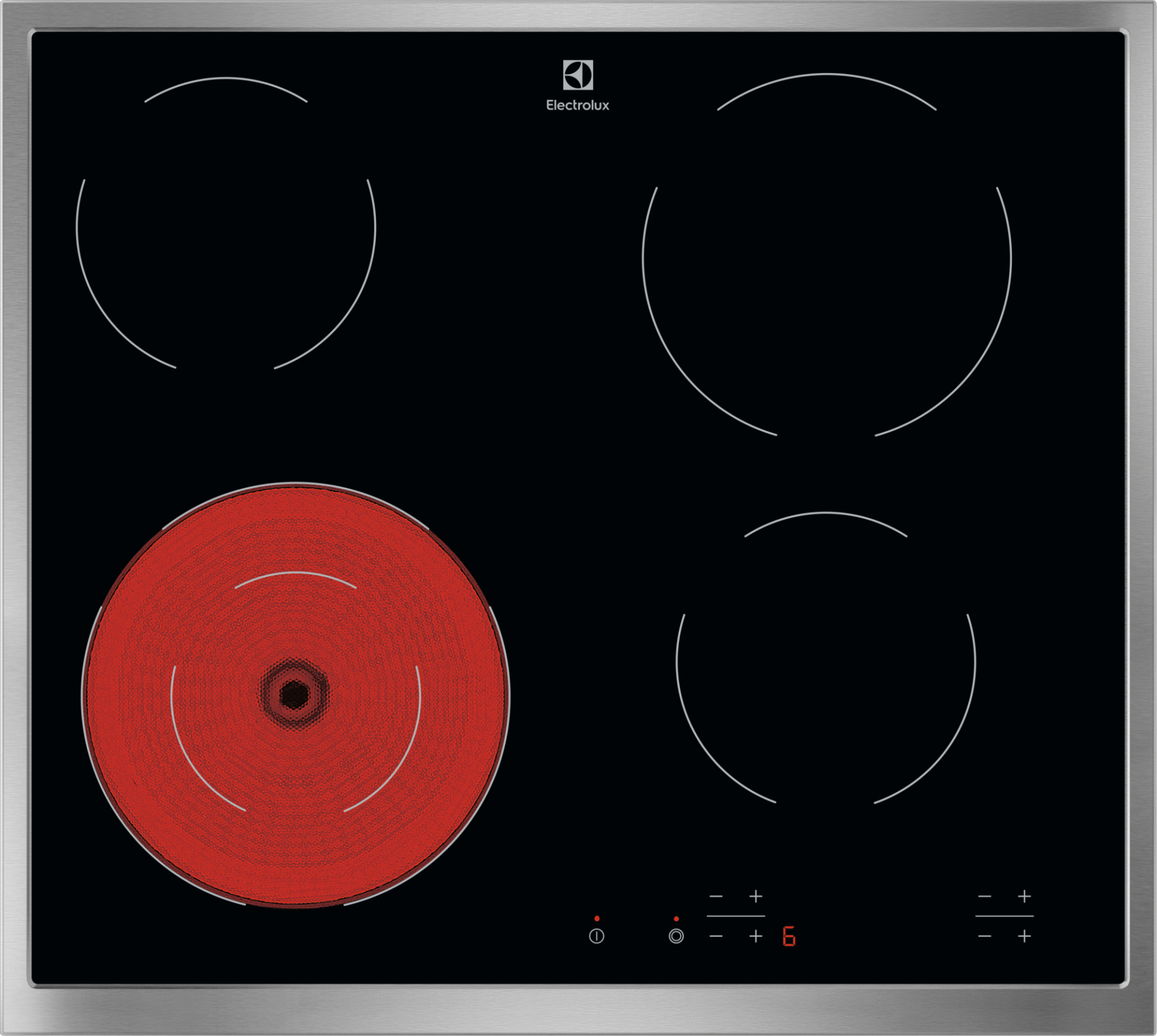 ELECTROLUX 300 vitrokeramische kookplaat - 60cm - ERR64303VK