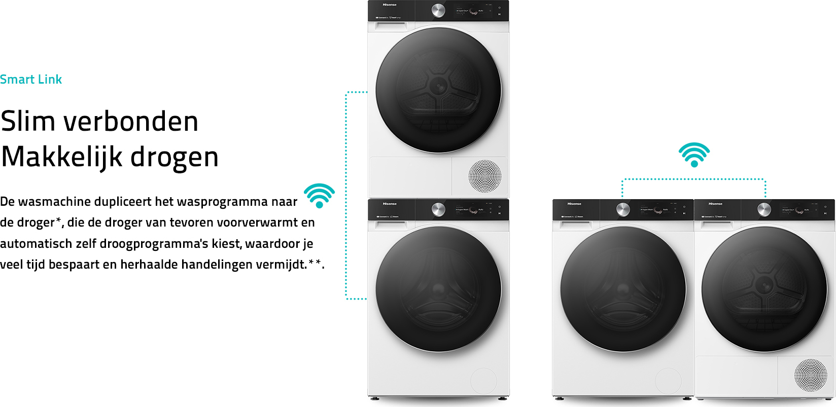 HISENSE wasmachine - WF5S9045BW