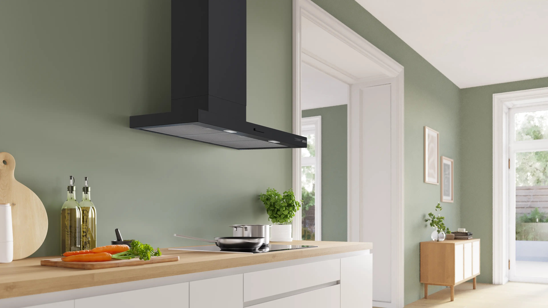 BOSCH SERIE 4 wandschouwdampkap - 90cm - DWB95CC65
