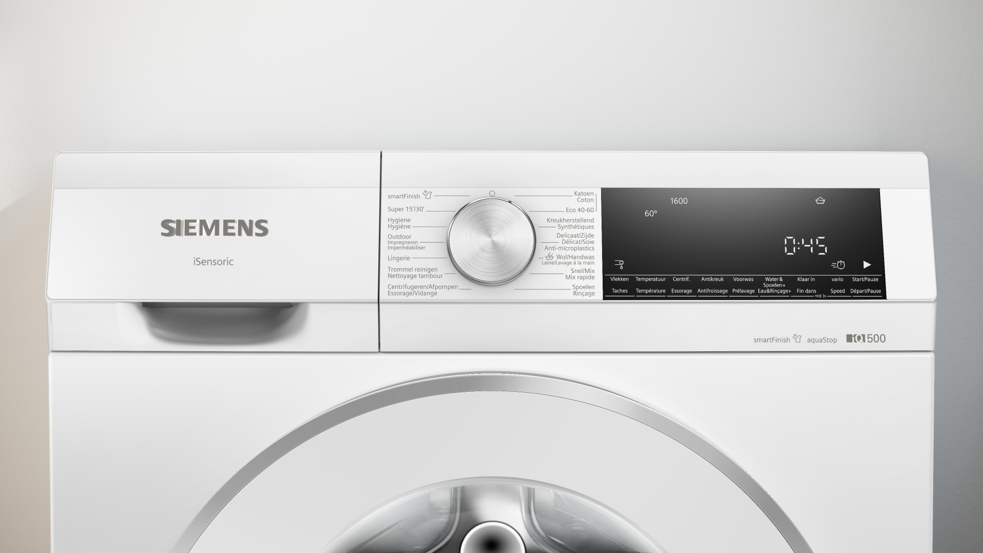SIEMENS IQ500 Wasmachine 9 kg - WG46G2ZSFG
