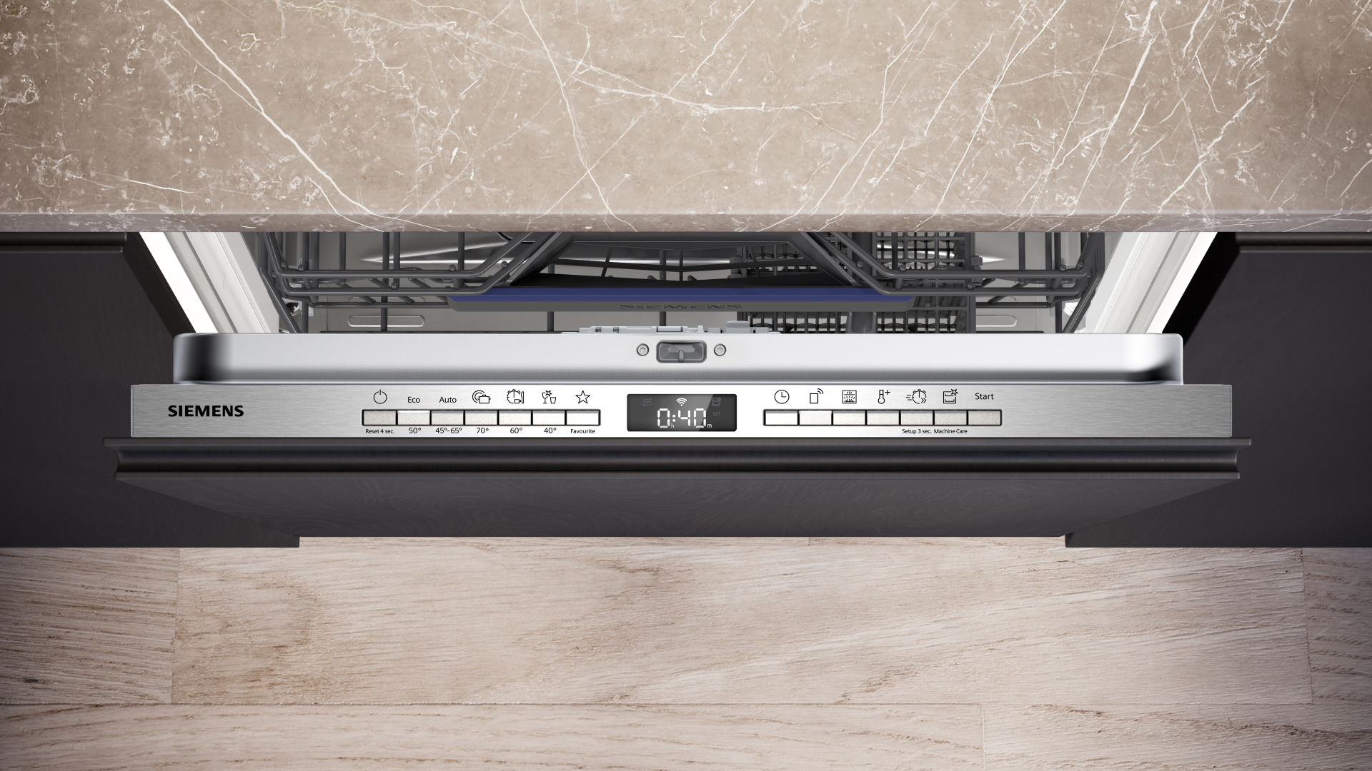 SIEMENS iQ300 vaatwasser volledig integreerbaar - SN63EX27AE