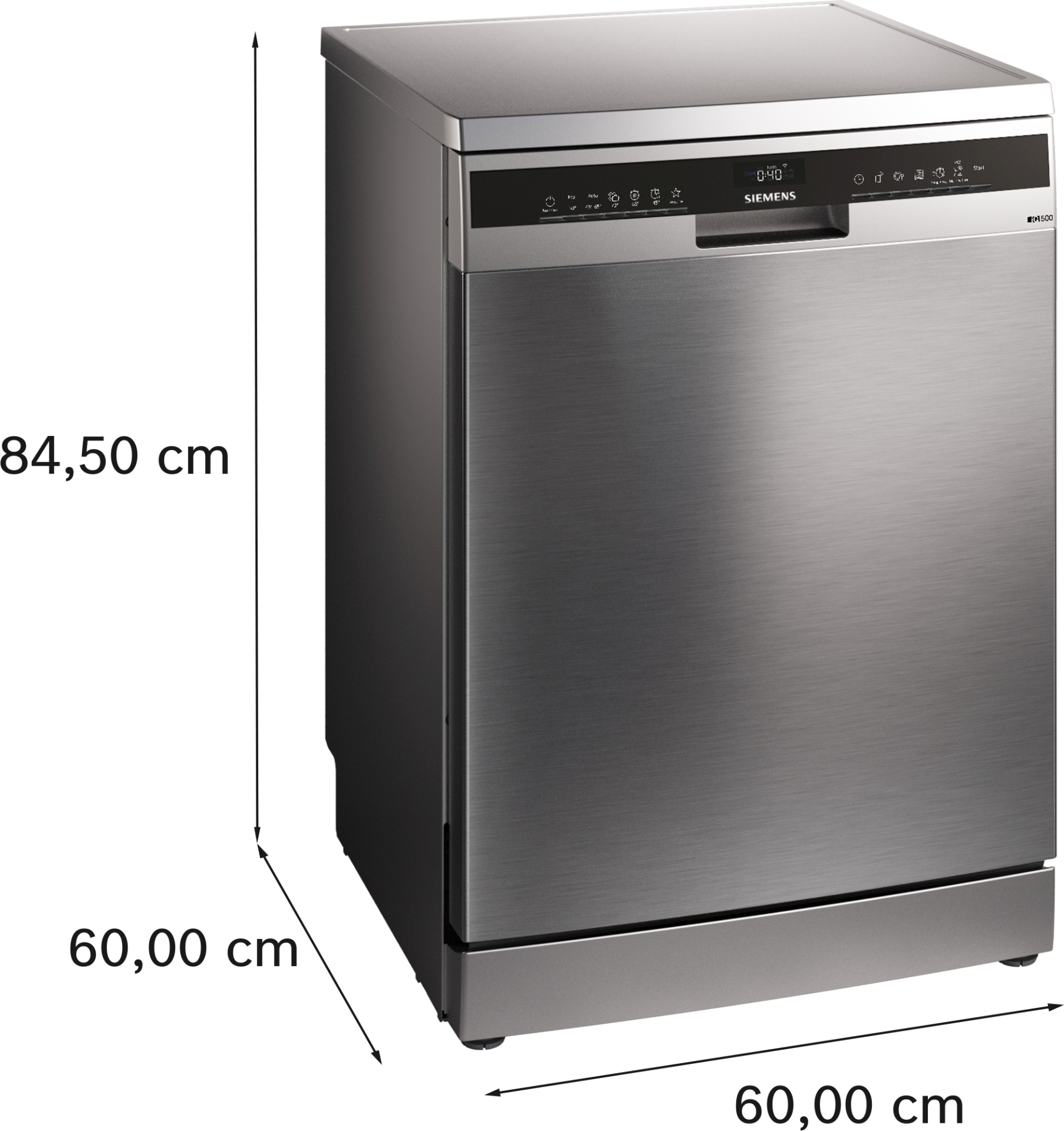 SIEMENS IQ500 vrijstaande vaatwasser - SN25ZI08CE