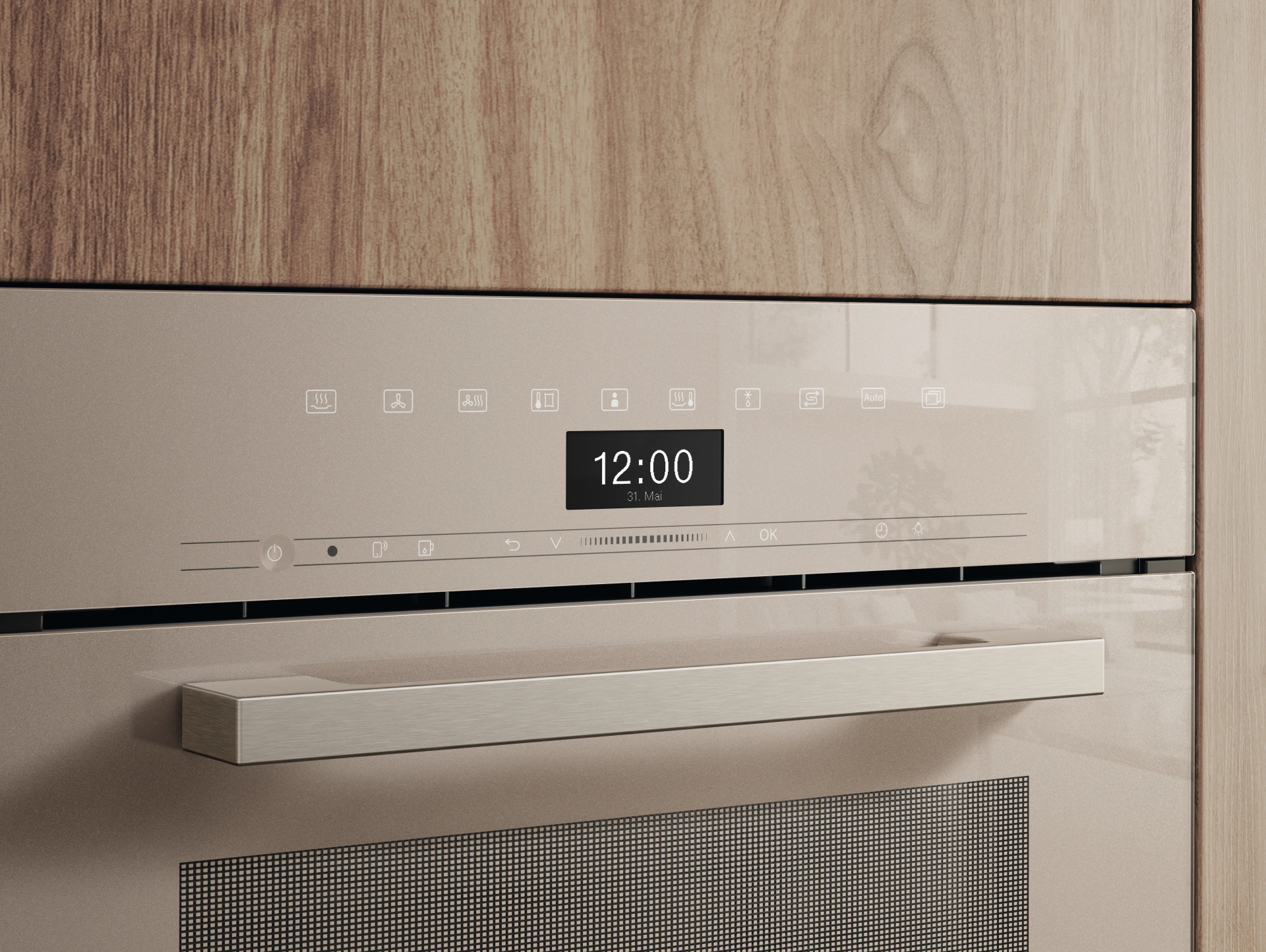 MIELE multifunctionele oven met stoom - 60cm - DGC7460HCPROPEARLBEIGEEU3