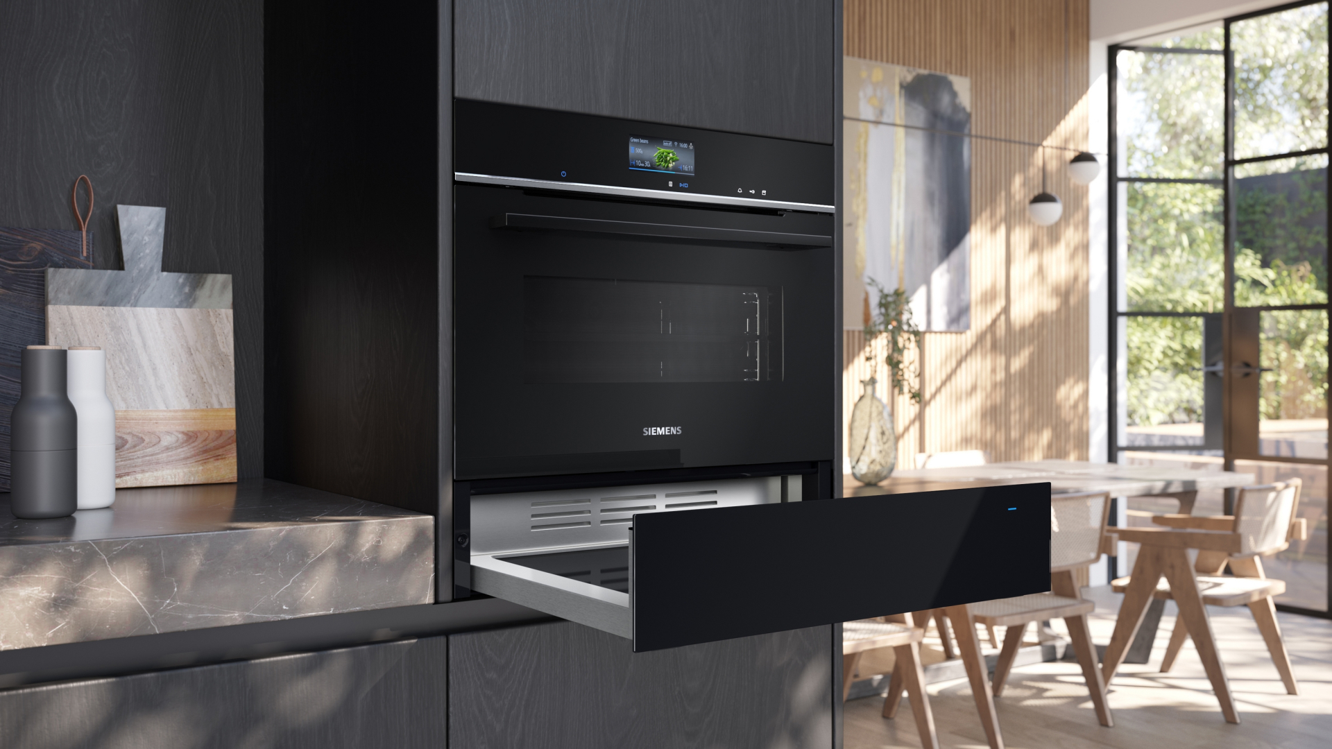 SIEMENS IQ700 warmhoudlade - 14cm - BI710C1B1