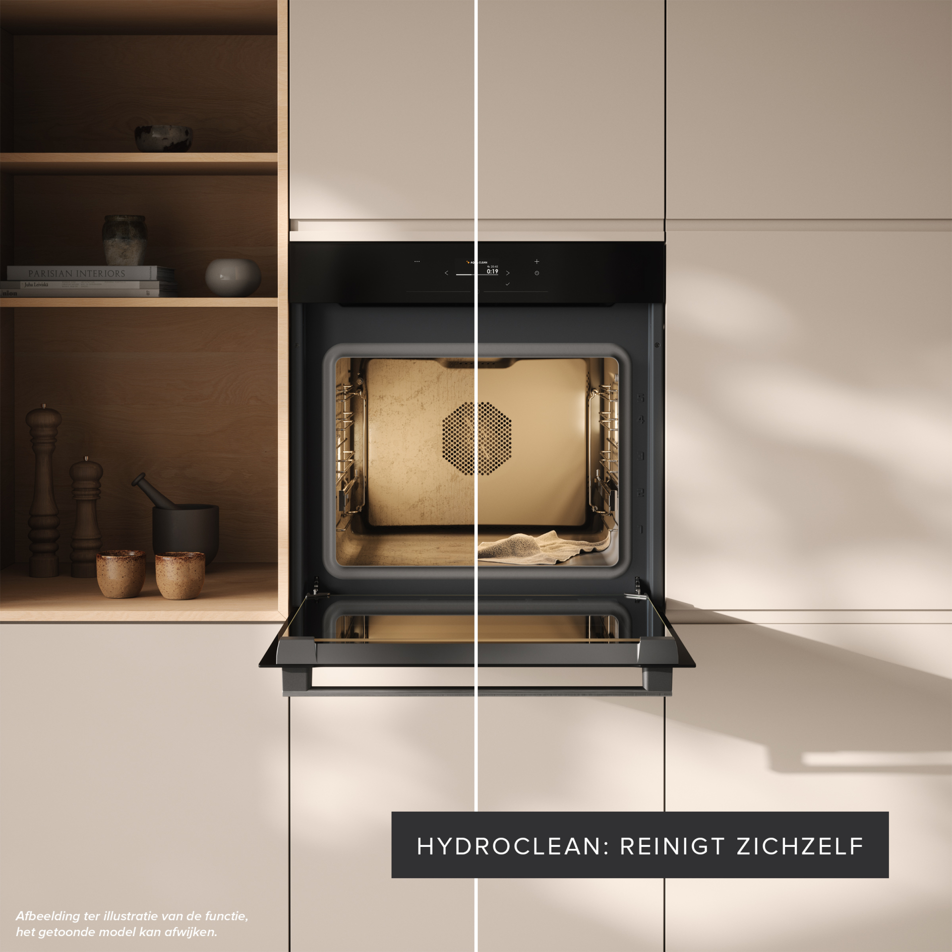 ATAG multifunctionele oven met microgolfoven - 45cm - CX6471C