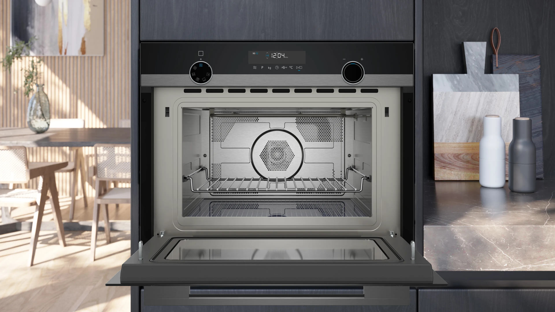 SIEMENS IQ500 microgolfoven - combi - 45cm - CM485AGB1
