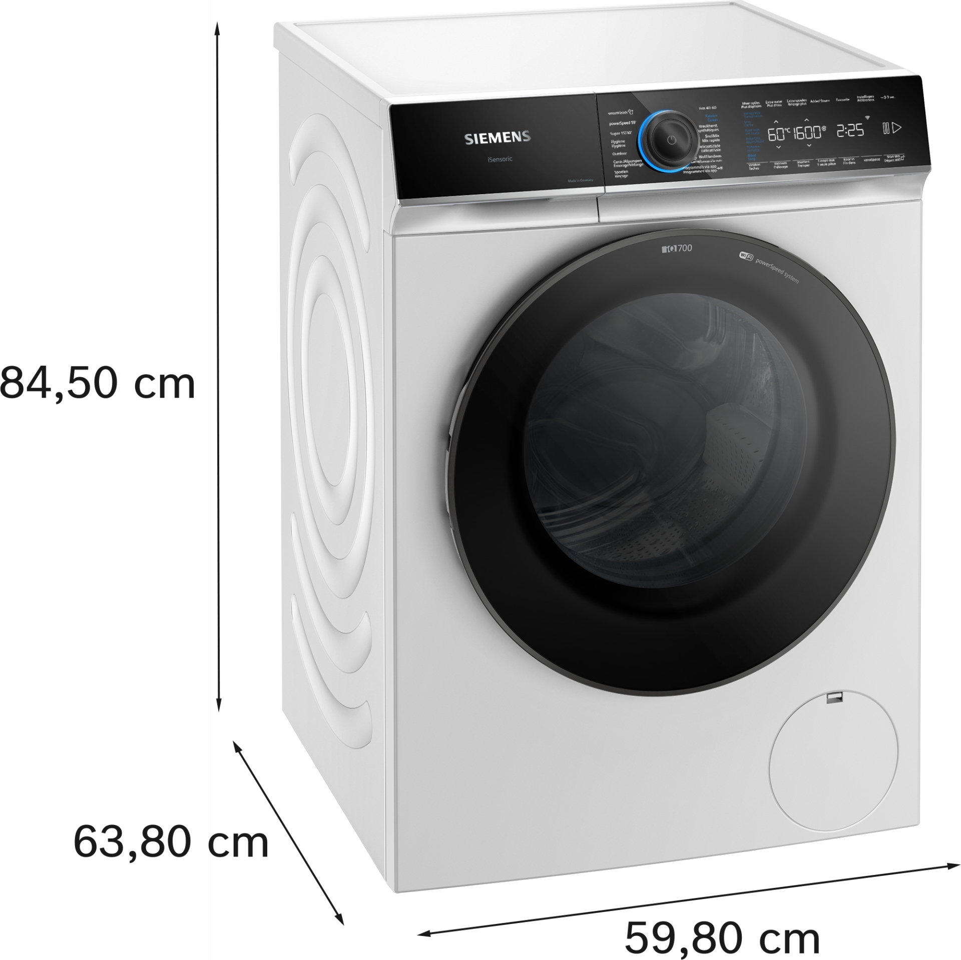 SIEMENS IQ700 wasmachine - WG56B20WFG