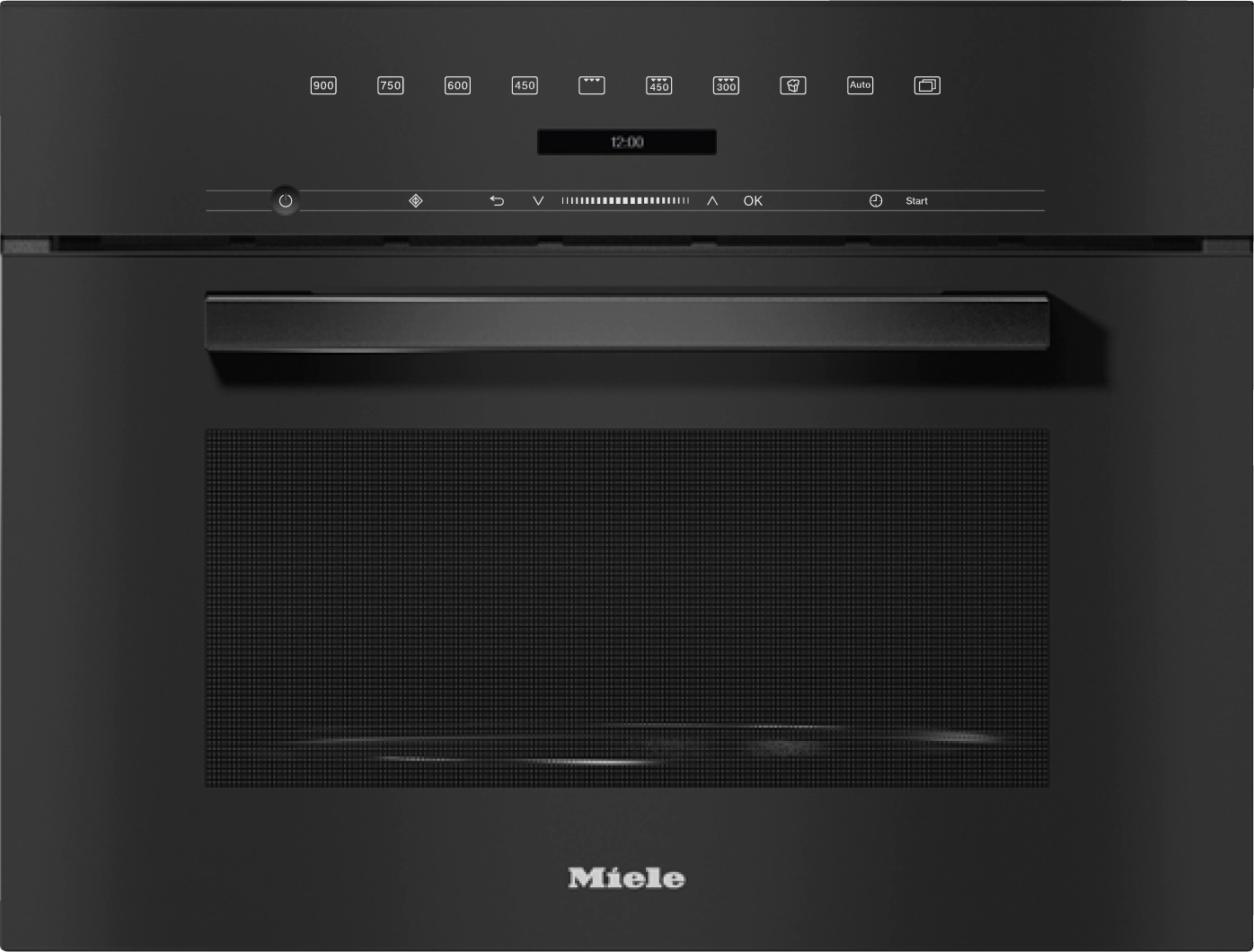 MIELE VITROLINE microgolfoven met grill - 45cm - M7244OBSW