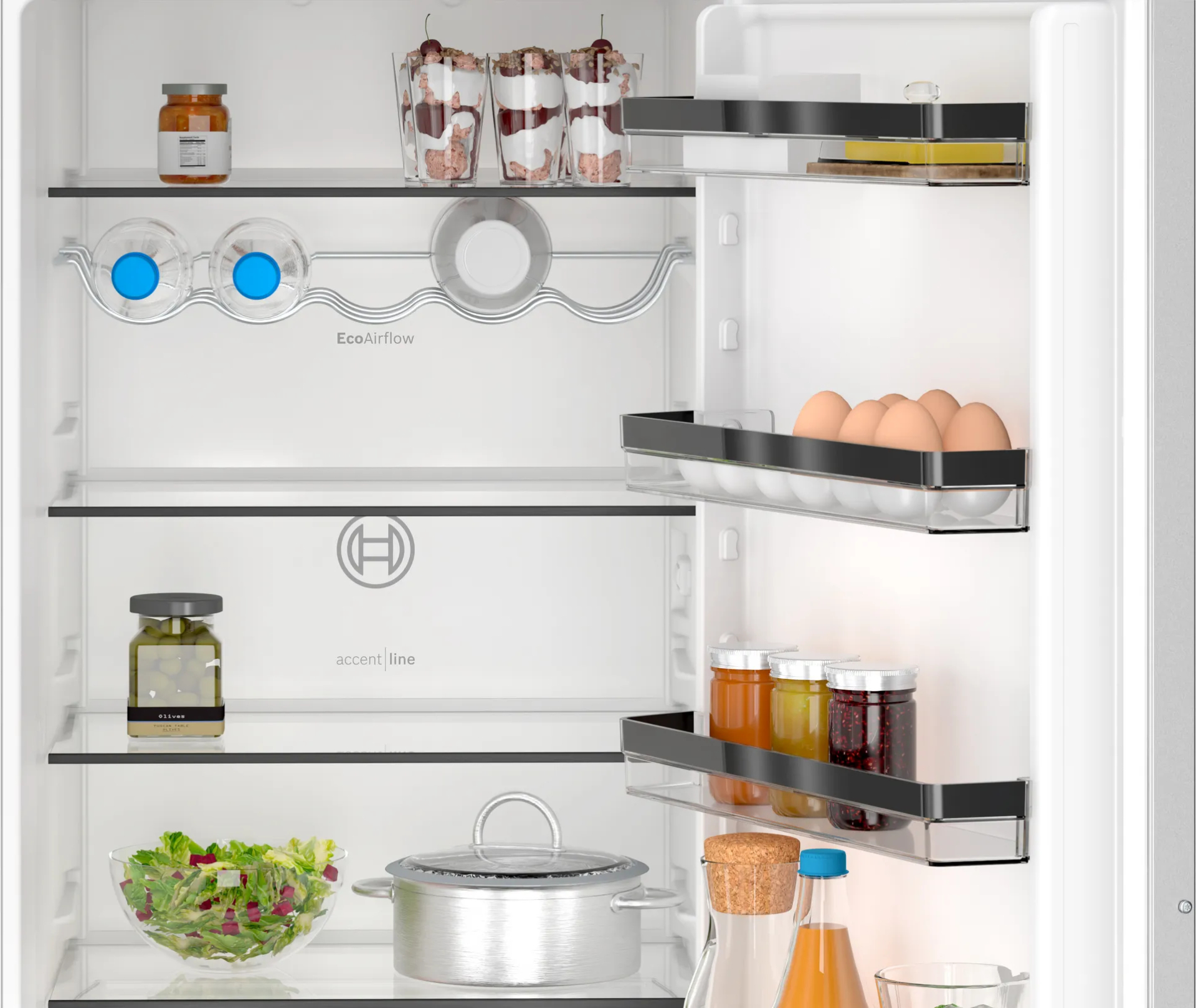 BOSCH SERIE 4 koel-/vriescombinatie - 194cm - KIN96VFD0