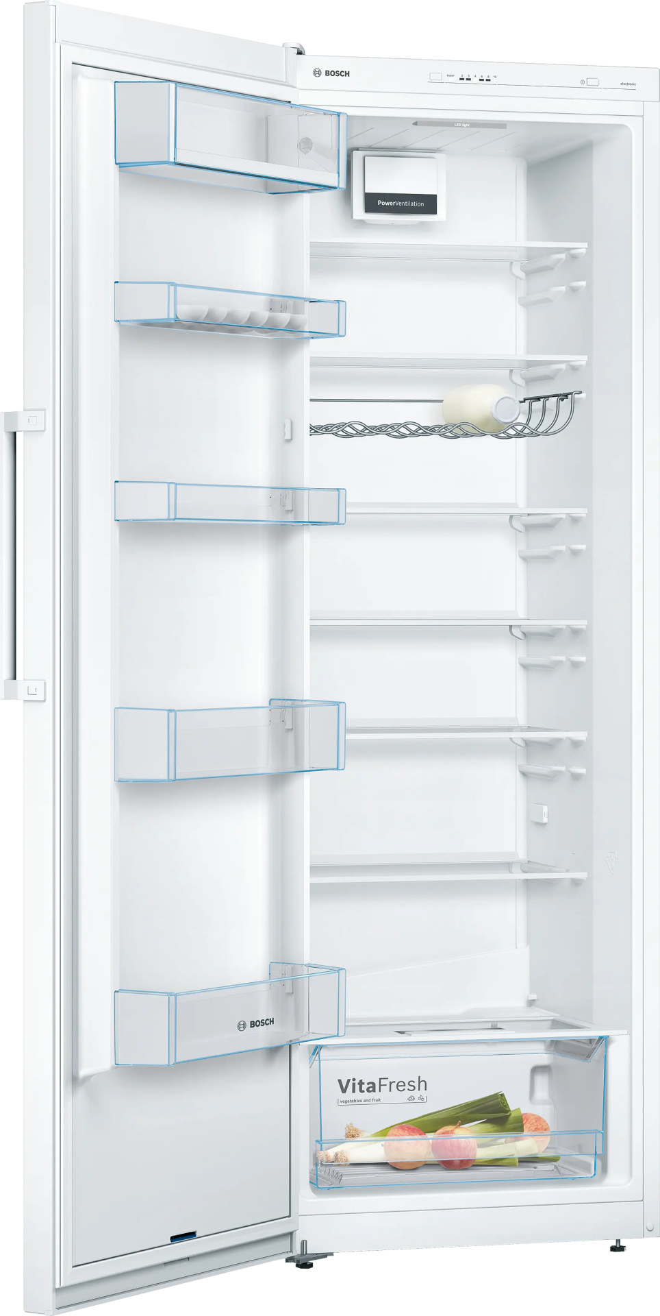 BOSCH SERIE 4 vrijstaande koelkast zonder vriesvak - 176cm - KSV33VWEP