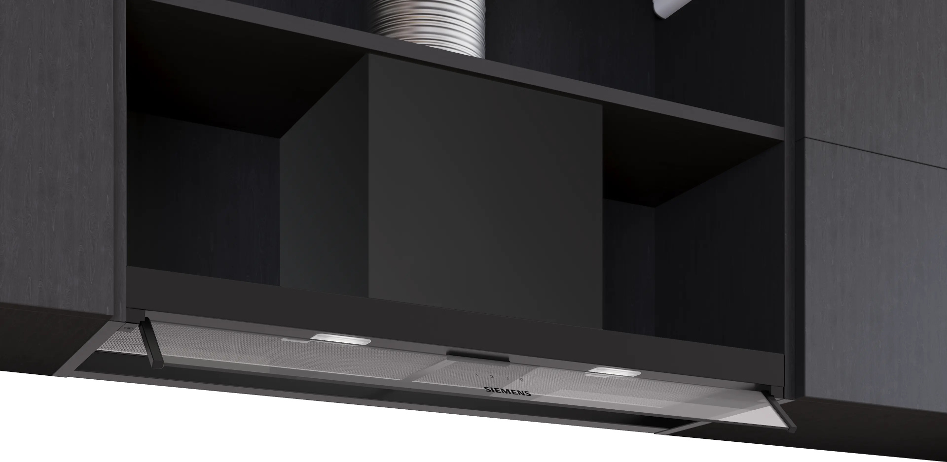 SIEMENS IQ300 geïntegreerde dampkap - 90cm - LJ95BCC60