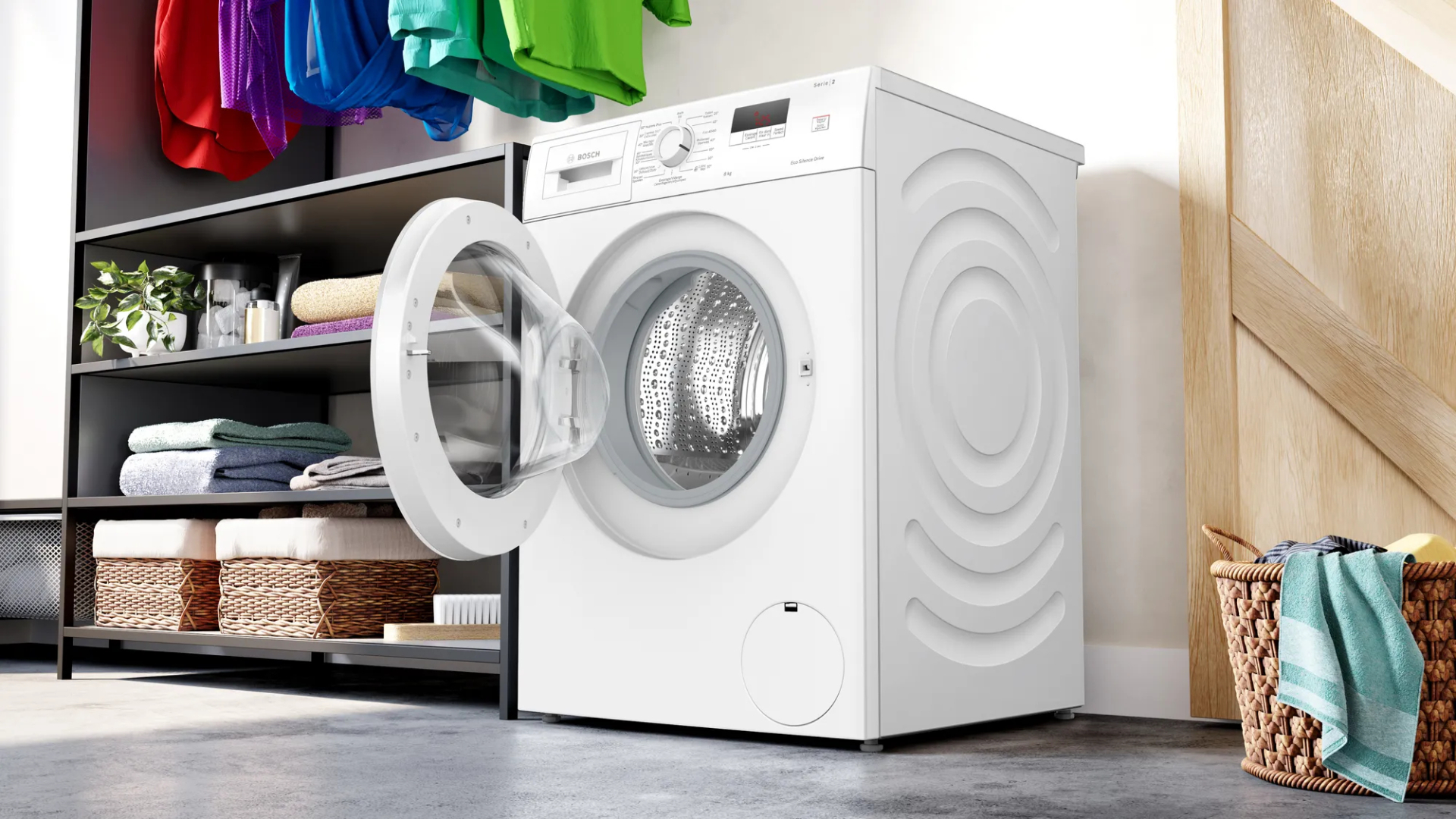 BOSCH SERIE 2 Wasmachine 8 kg - WGE03400FG