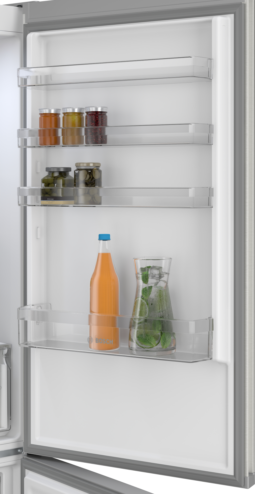 BOSCH SERIE 4 Vrijstaande koel-vriescombinatie - KGN492IAF