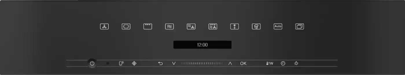 MIELE VITROLINE multifunctionele oven met microgolfoven - 45cm - H7240BMOBSW