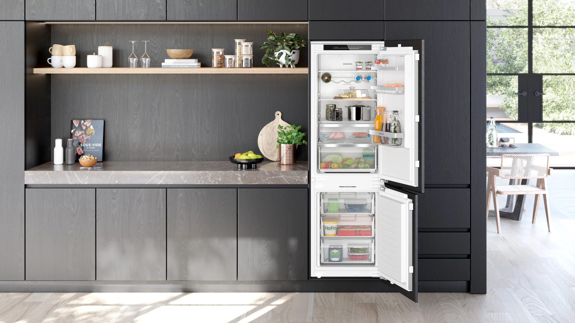 SIEMENS IQ500 koel-/vriescombinatie - 177cm - KI86NEDD0