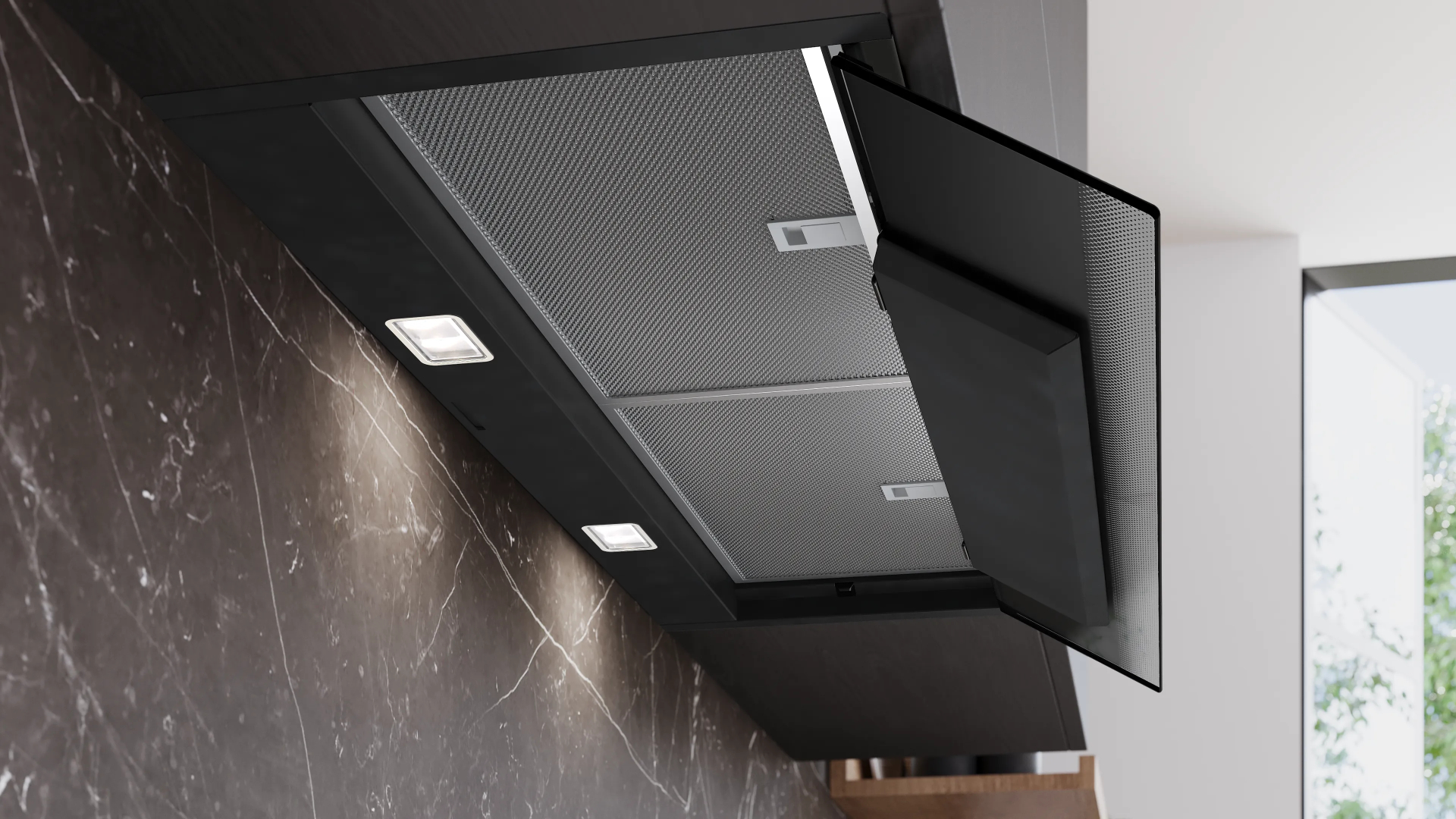 SIEMENS IQ500 geïntegreerde dampkap - 90cm - LJ97BDP60