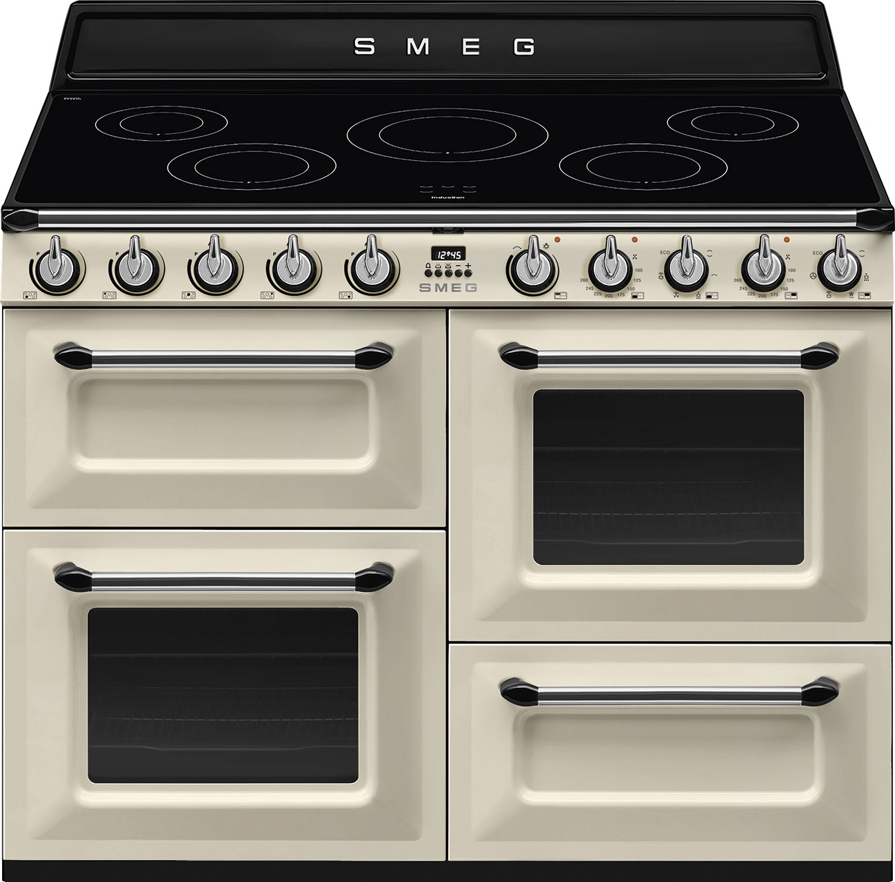 SMEG fornuis met inductie kookplaat - 110cm - TR4110IP2