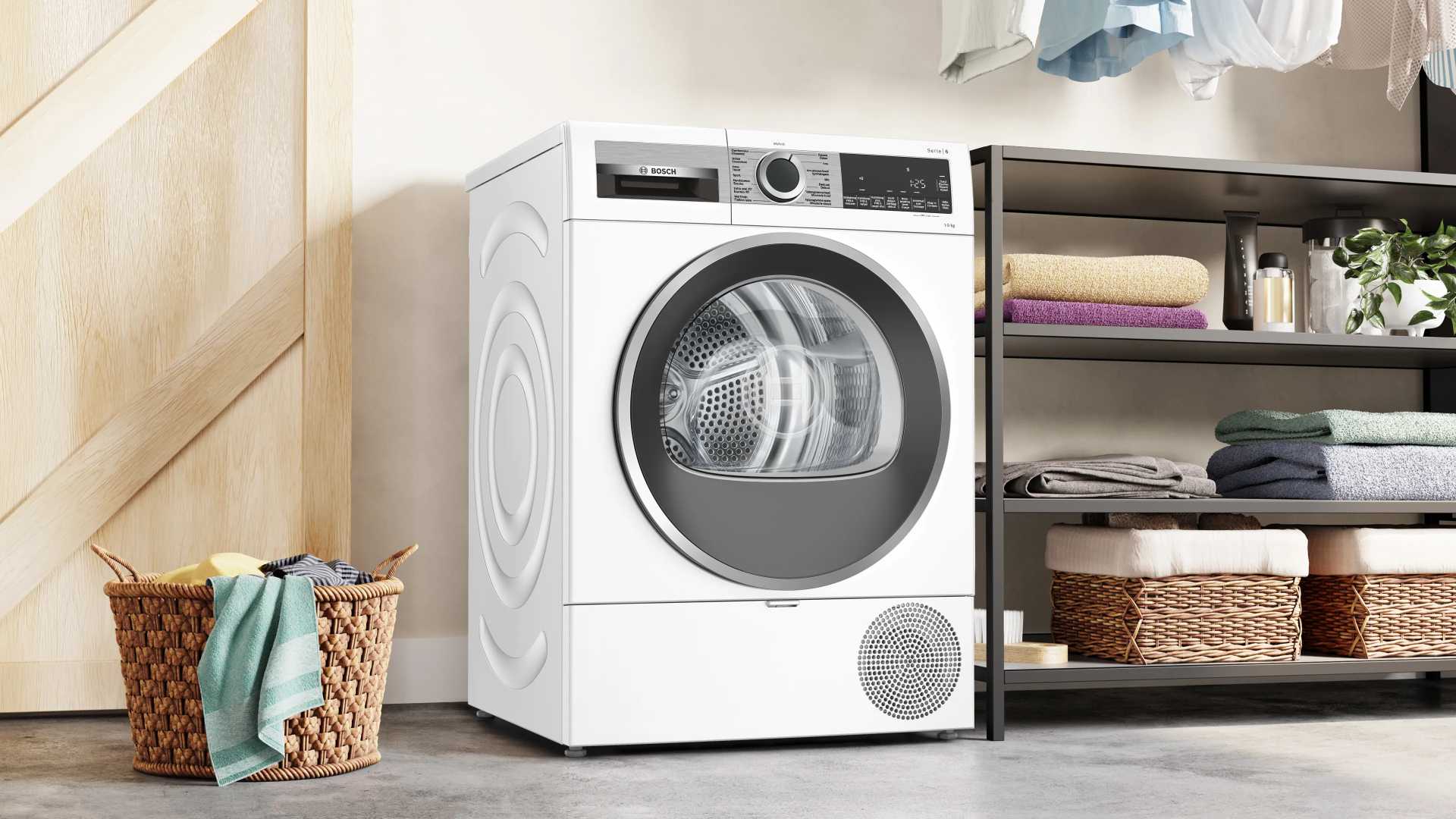 BOSCH Serie 6 Droogkast 9 kg - WQG2420WFG