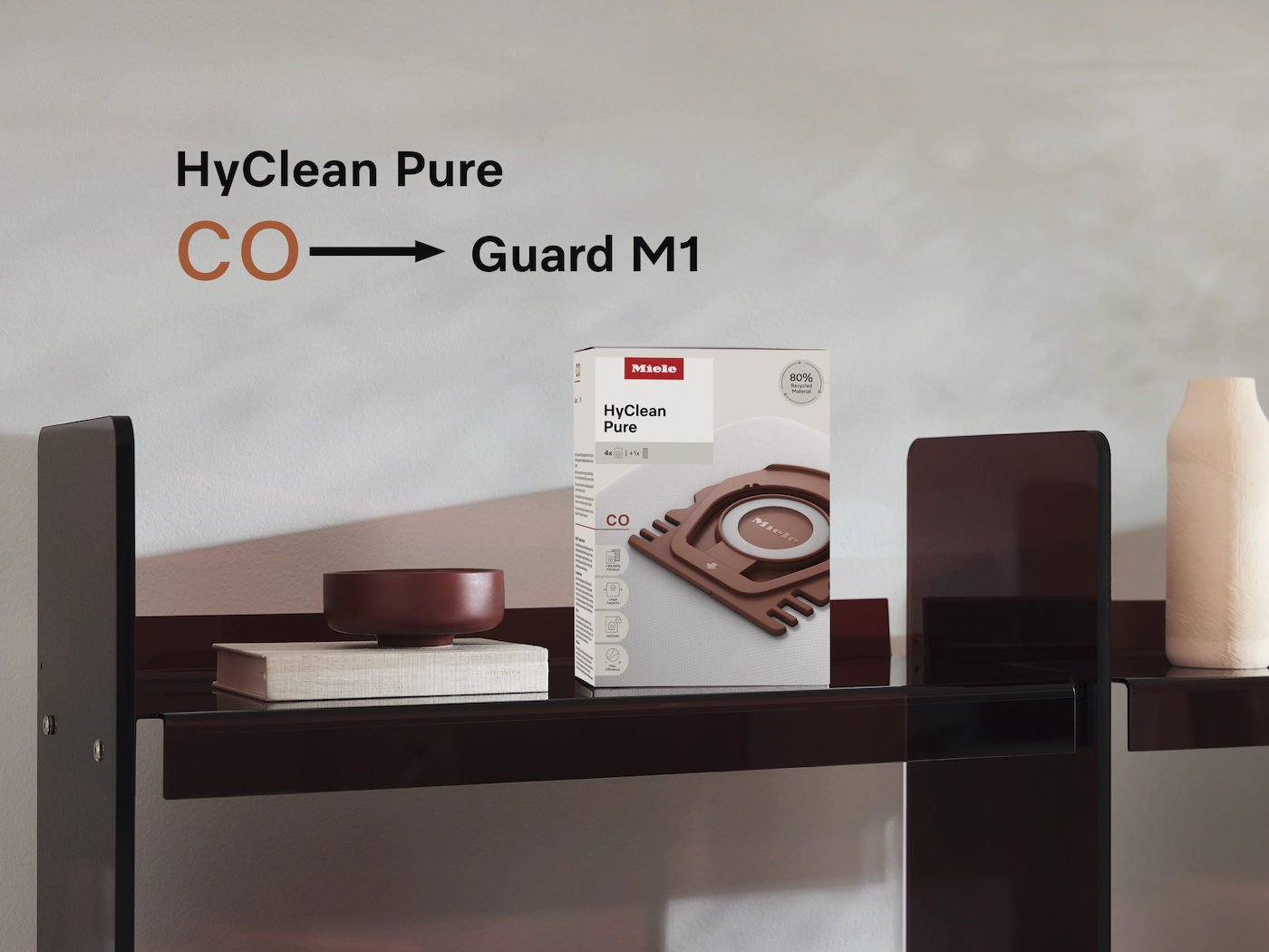 MIELE GUARD stofzuiger met zak - GUARDM1TERRAREDCE