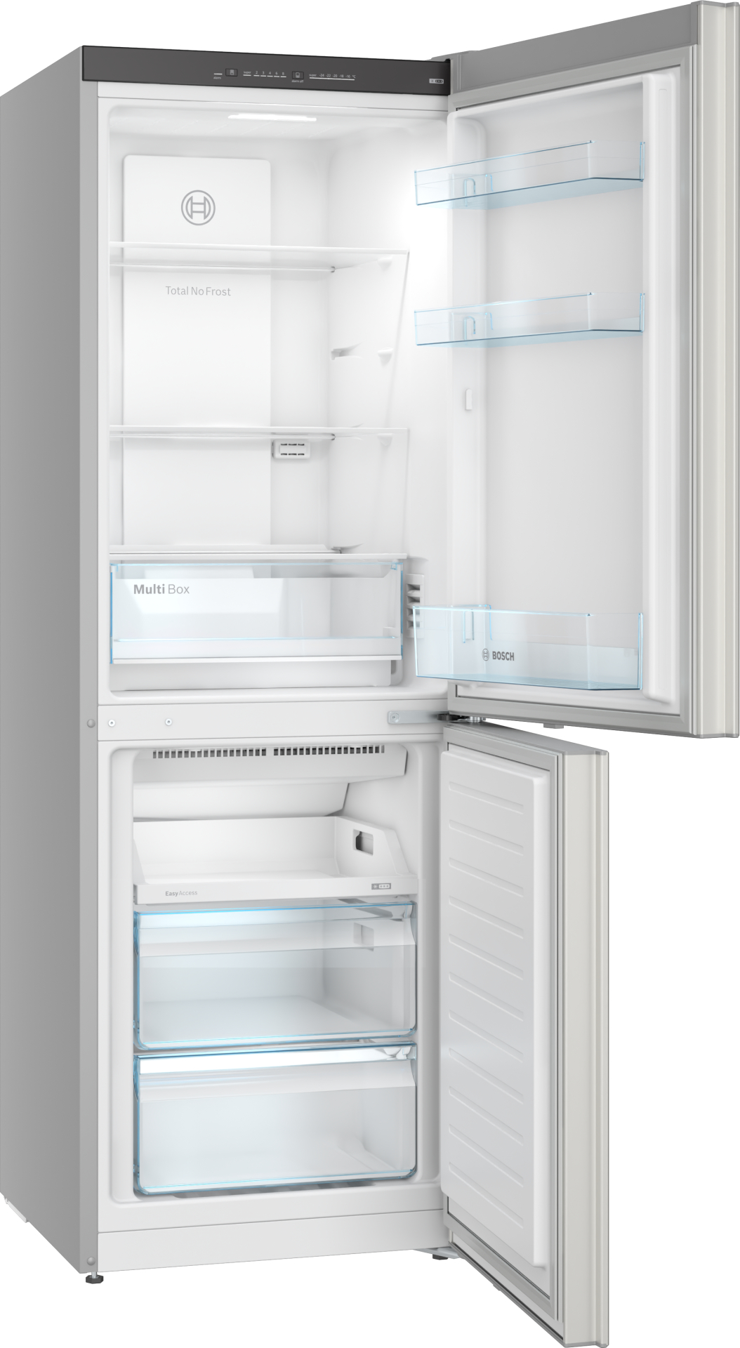 BOSCH Series 4 vrijstaande koel-/vriescombinatie - 175cm - KGN33NSDB
