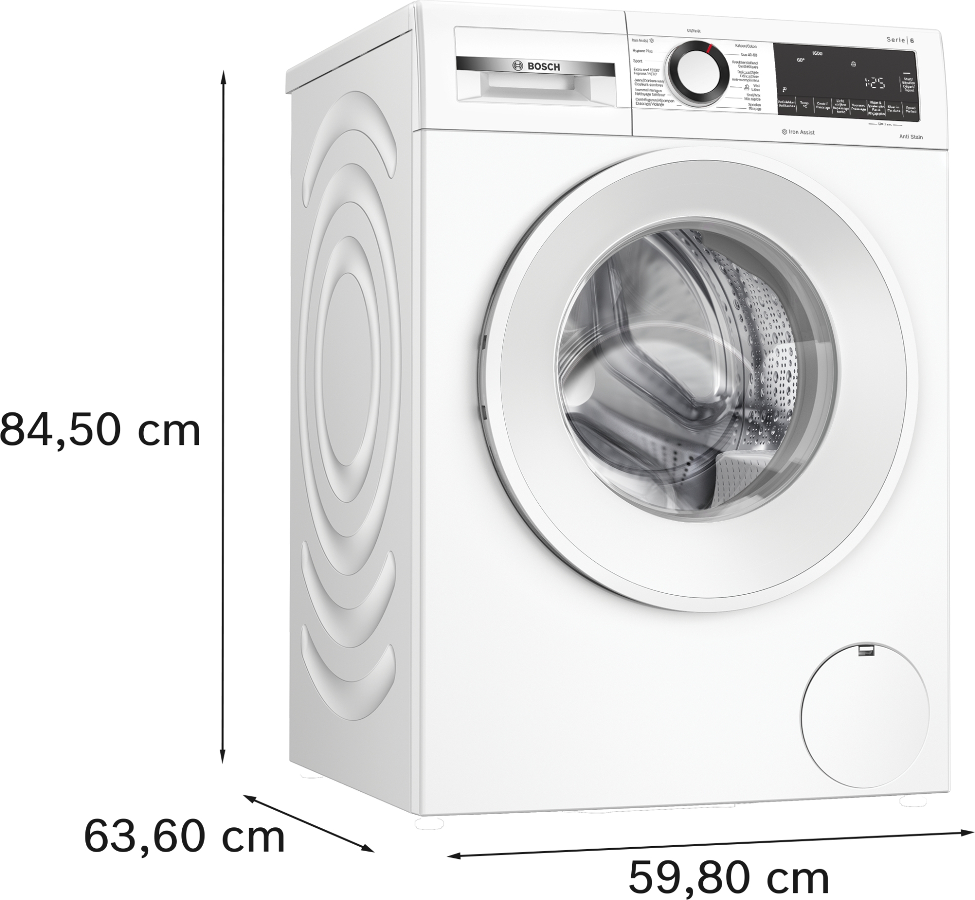 BOSCH SERIE 6 Wasmachine 9 kg - WGG246ZEFG