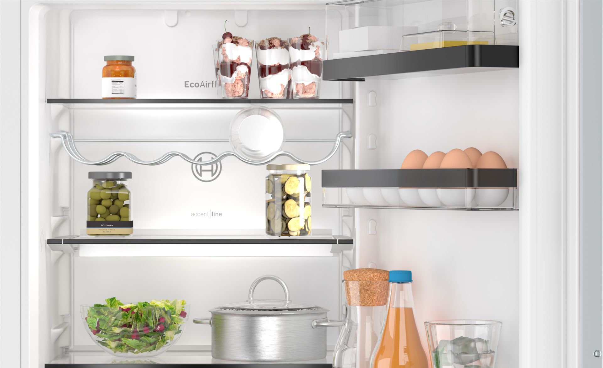 BOSCH SERIE 6 koel-/vriescombinatie - 178cm - KIN86SDC0