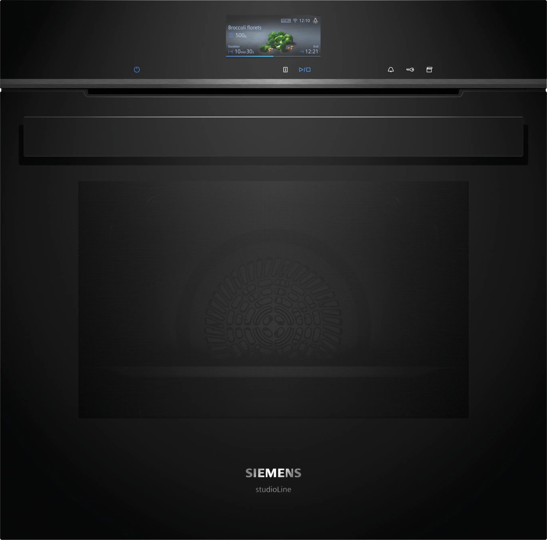 SIEMENS iQ700 multifunctionele oven met stoom - 60cm - HS936GAB1