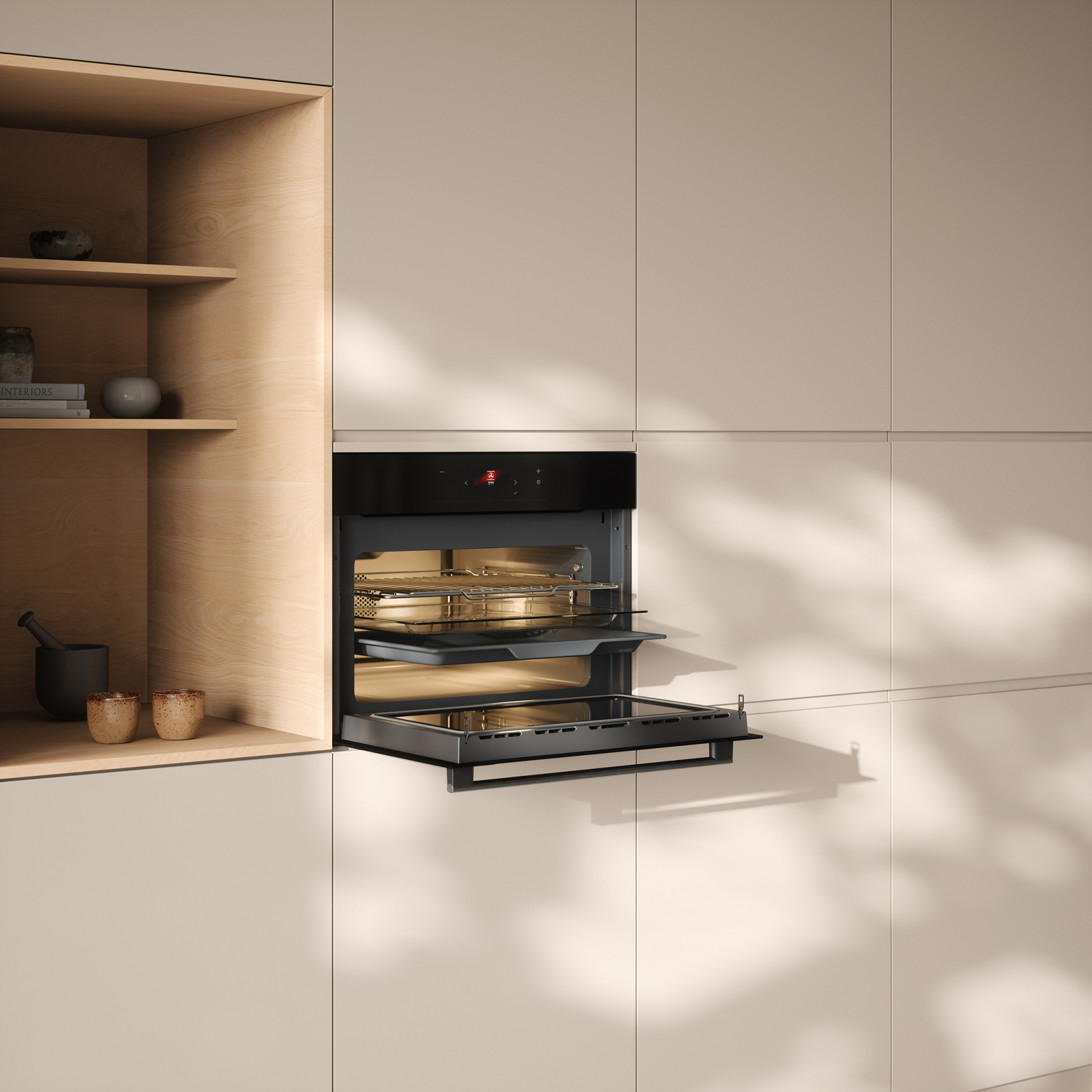 ATAG multifunctionele oven met microgolfoven - 45cm - CX6471C
