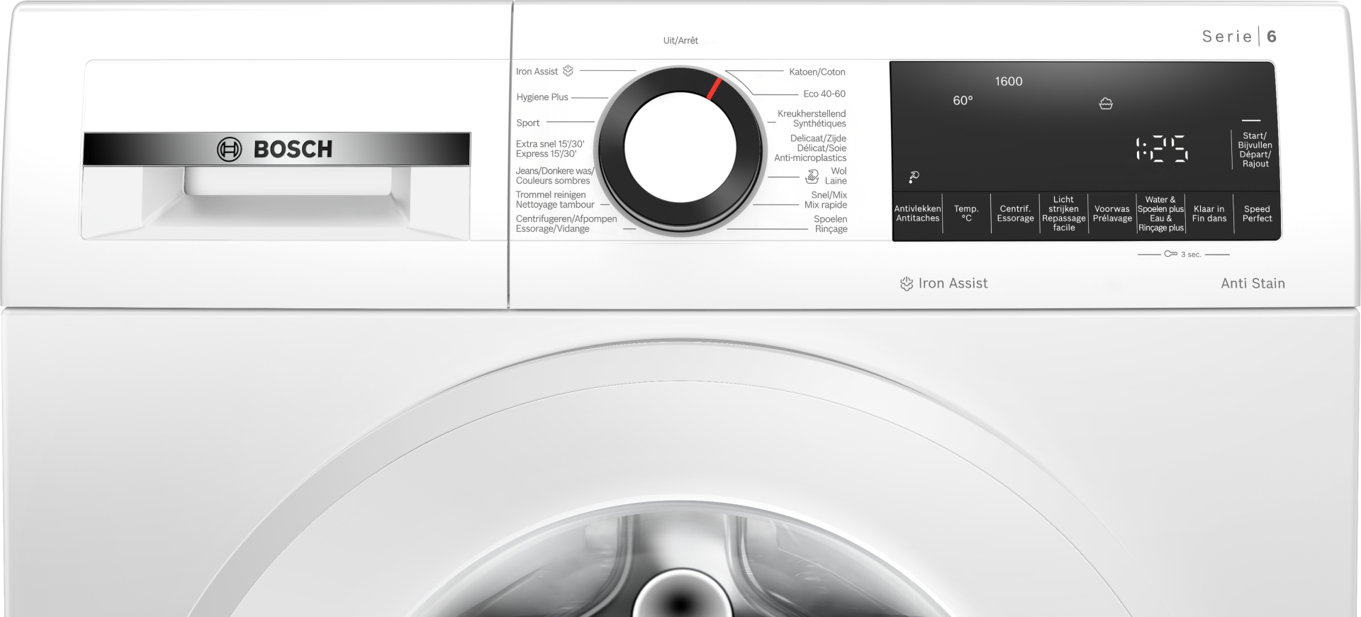 BOSCH SERIE 6 Wasmachine 9 kg - WGG246ZEFG