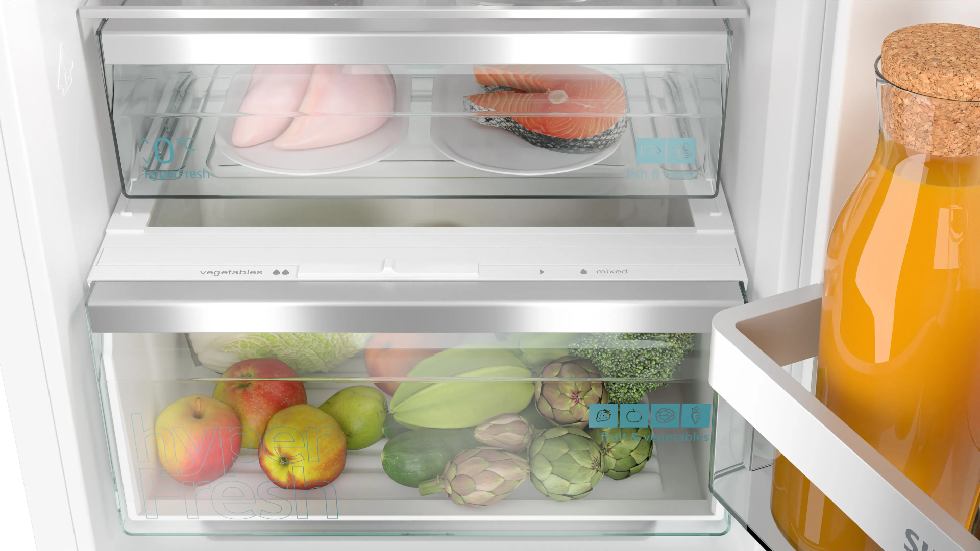 SIEMENS IQ500 koel-/vriescombinatie - 177cm - KI86NEDD0