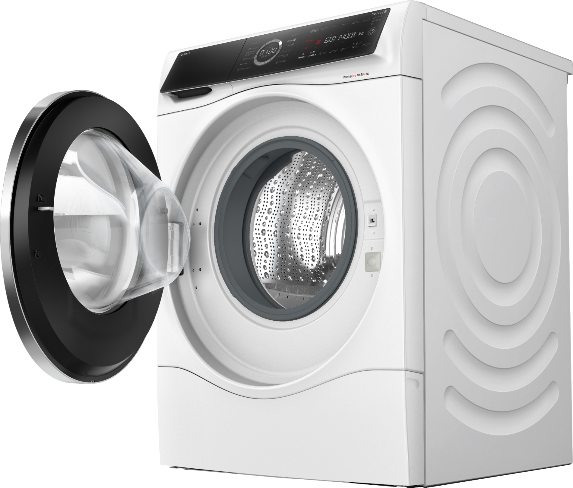 BOSCH SERIE 8 Was-droogcombinatie 6 kg - WNC254A0BY