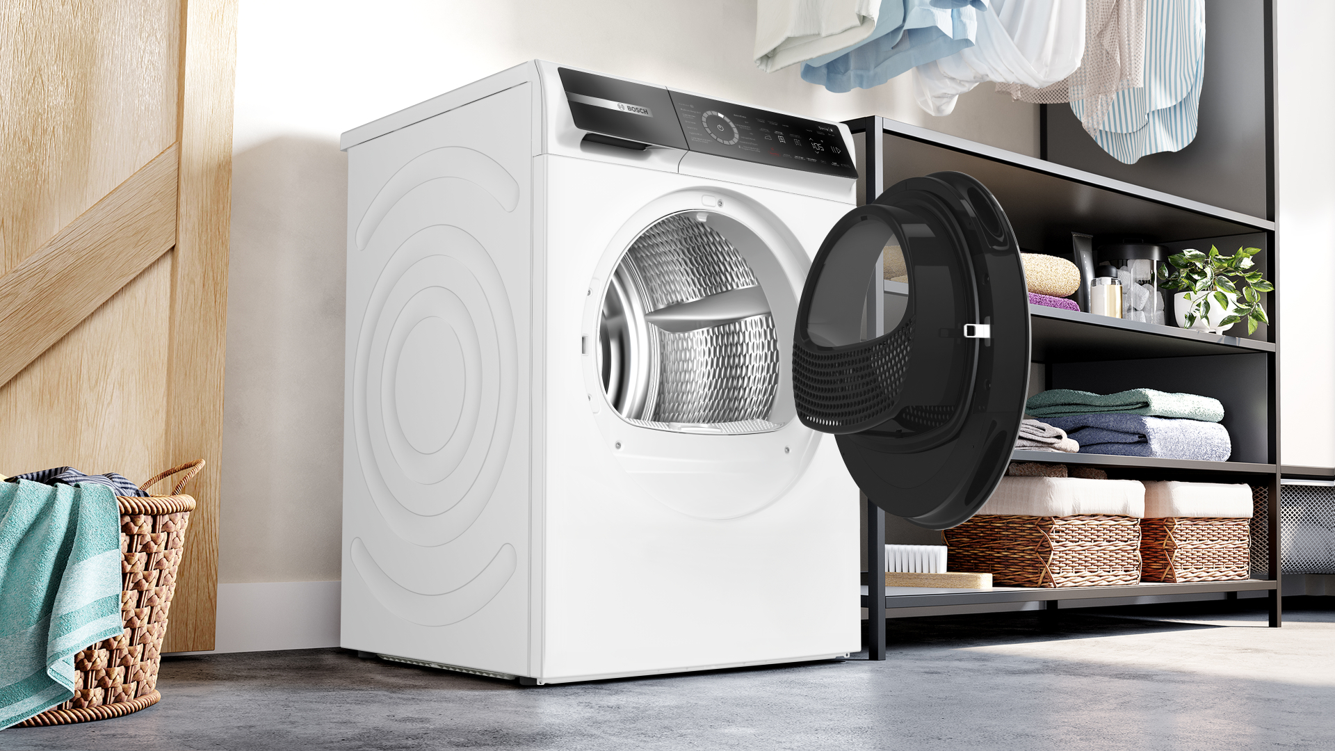 BOSCH SERIE 8 Droogkast 9 kg - WRB247C6FG