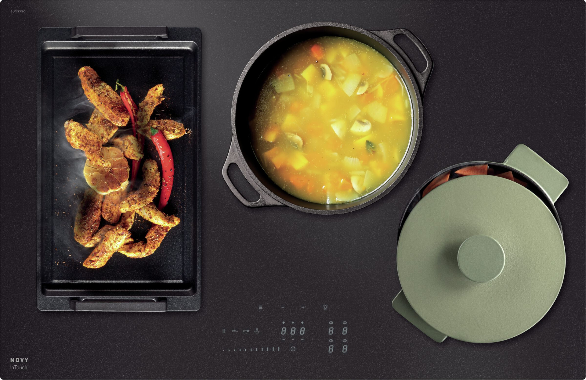 NOVY inductiekookplaat - 80cm - 1726-G1